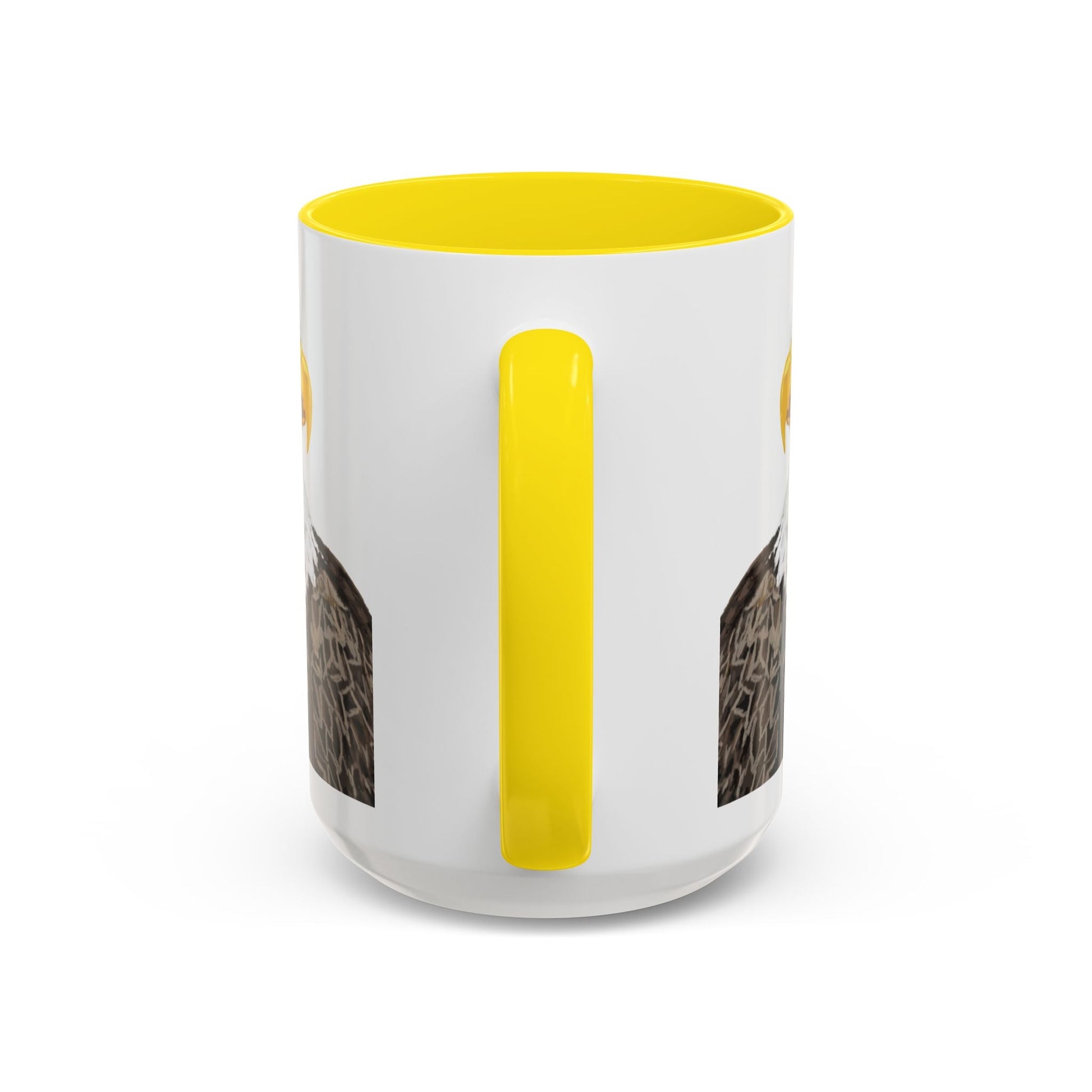 Bald Eagle Two Tone Ceramic Mug - 11oz & 15oz - Blue Cava