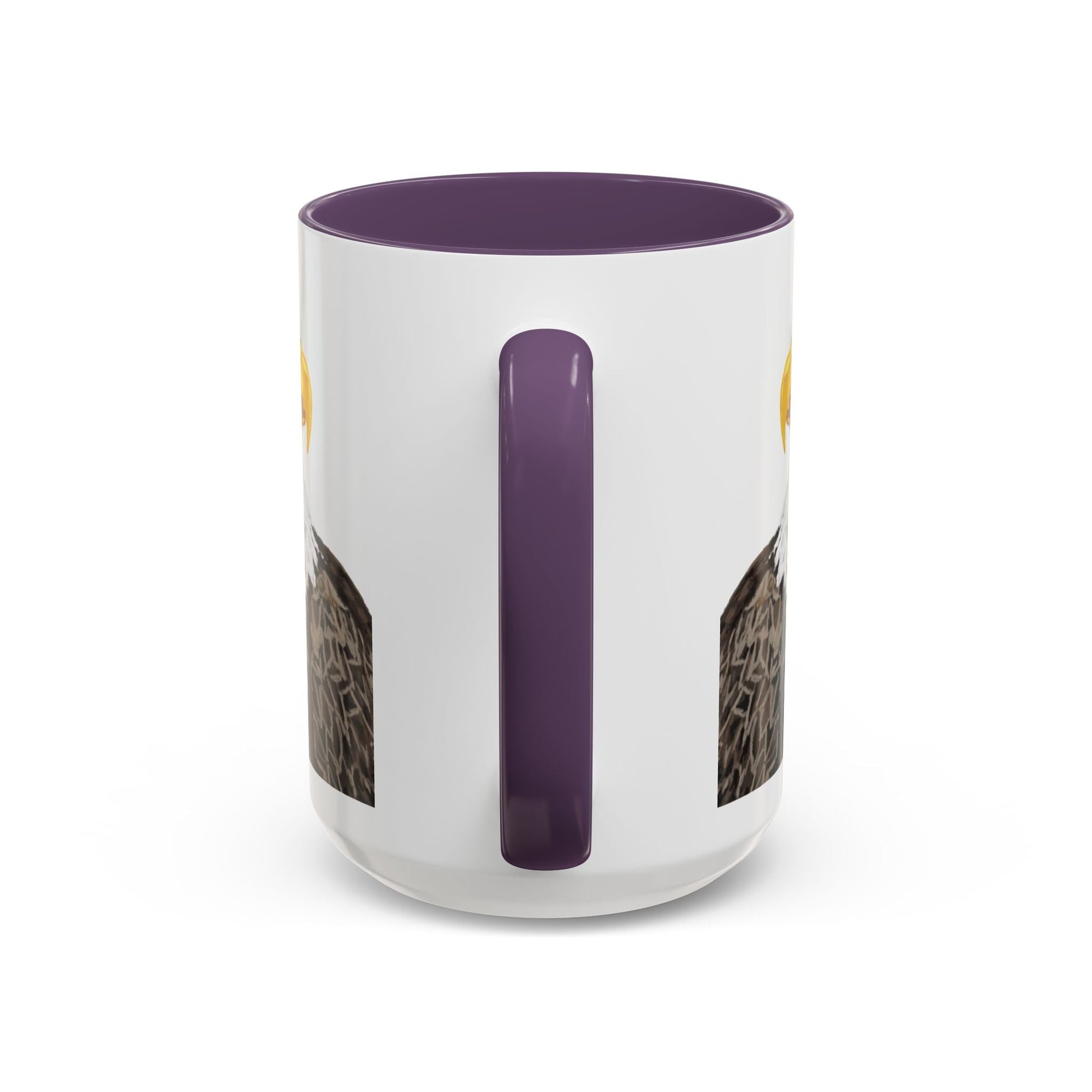 Bald Eagle Two Tone Ceramic Mug - 11oz & 15oz - Blue Cava