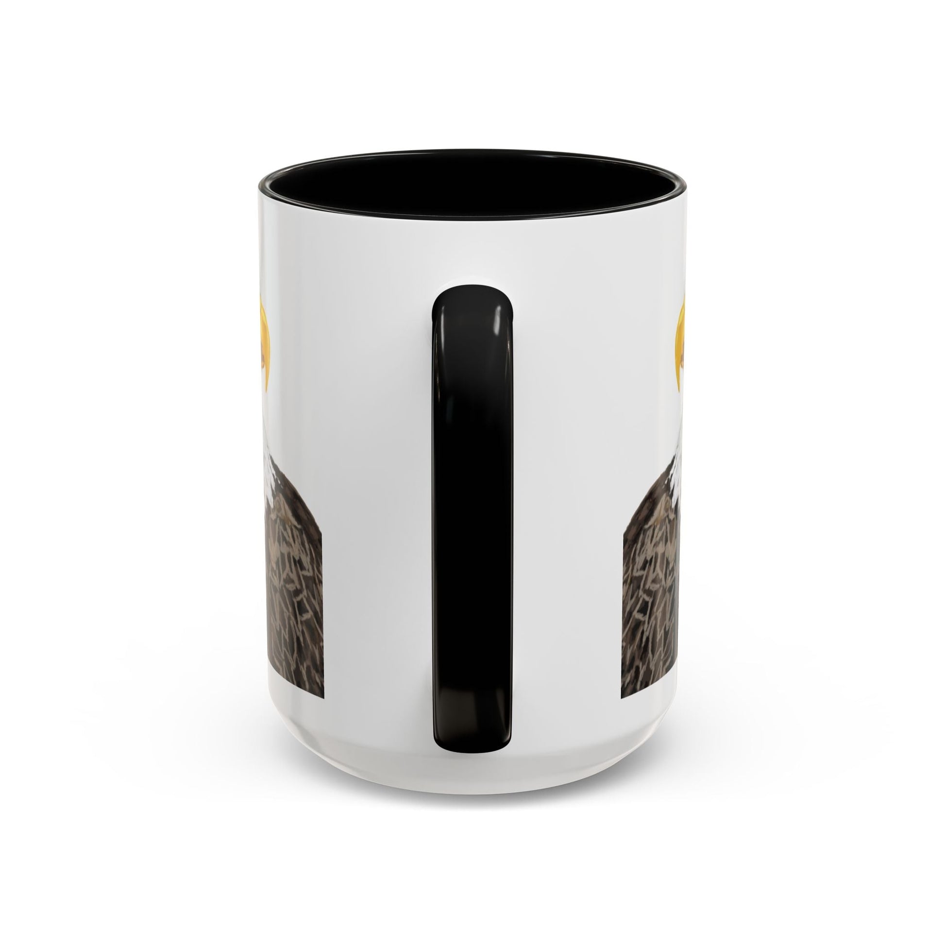 Bald Eagle Two Tone Ceramic Mug - 11oz & 15oz - Blue Cava