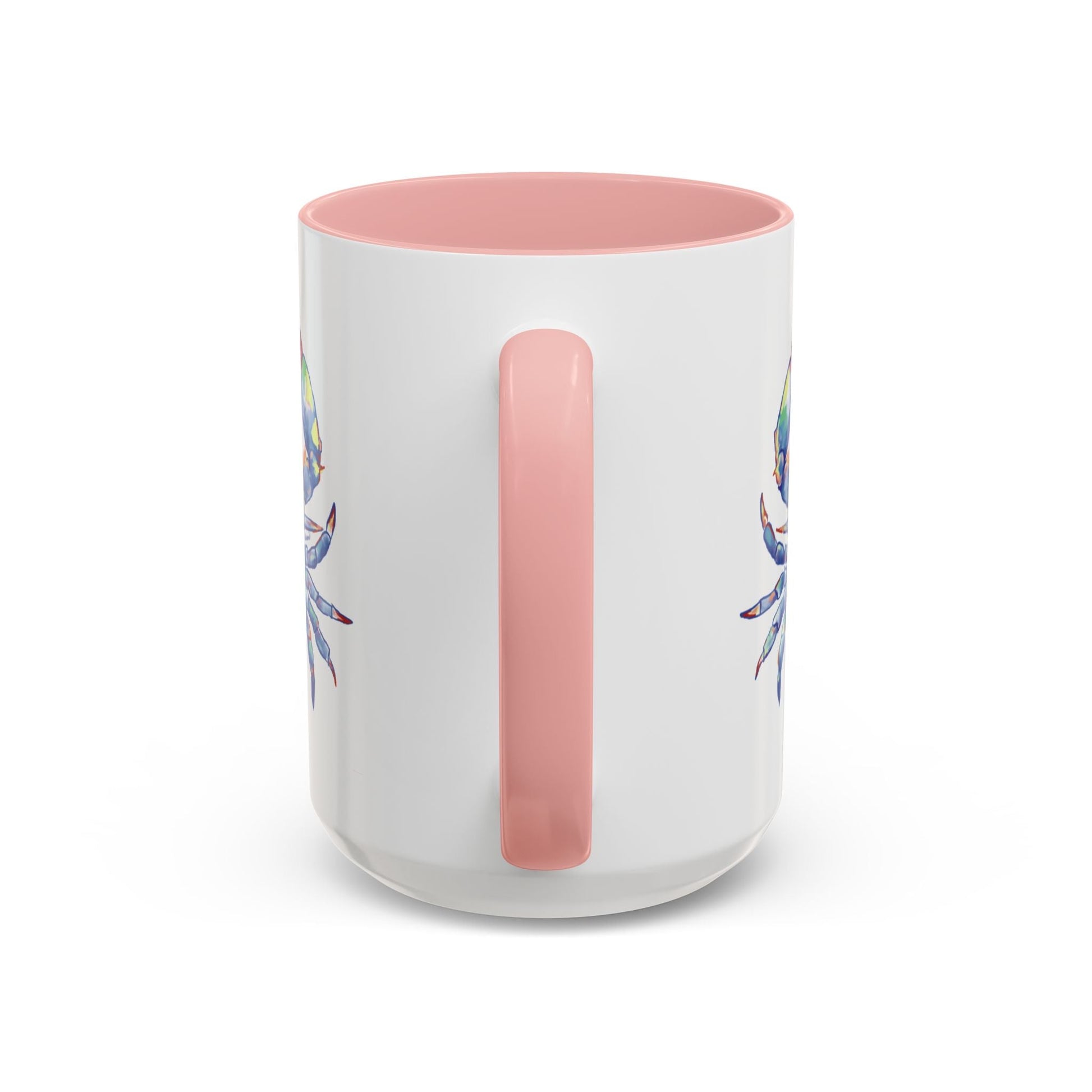 Blue Crab Accent Coffee Mug (11, 15oz) - Blue Cava