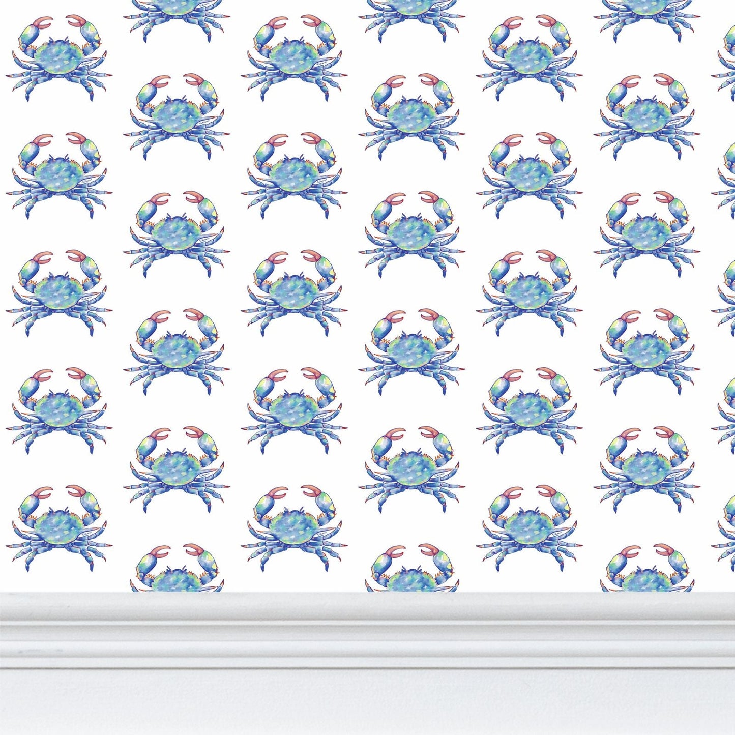 Blue Crab Wallpaper - Blue Cava