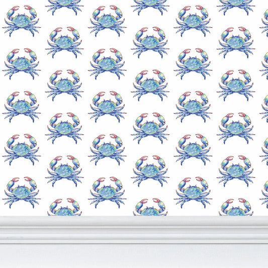 Blue Crab Wallpaper - Blue Cava