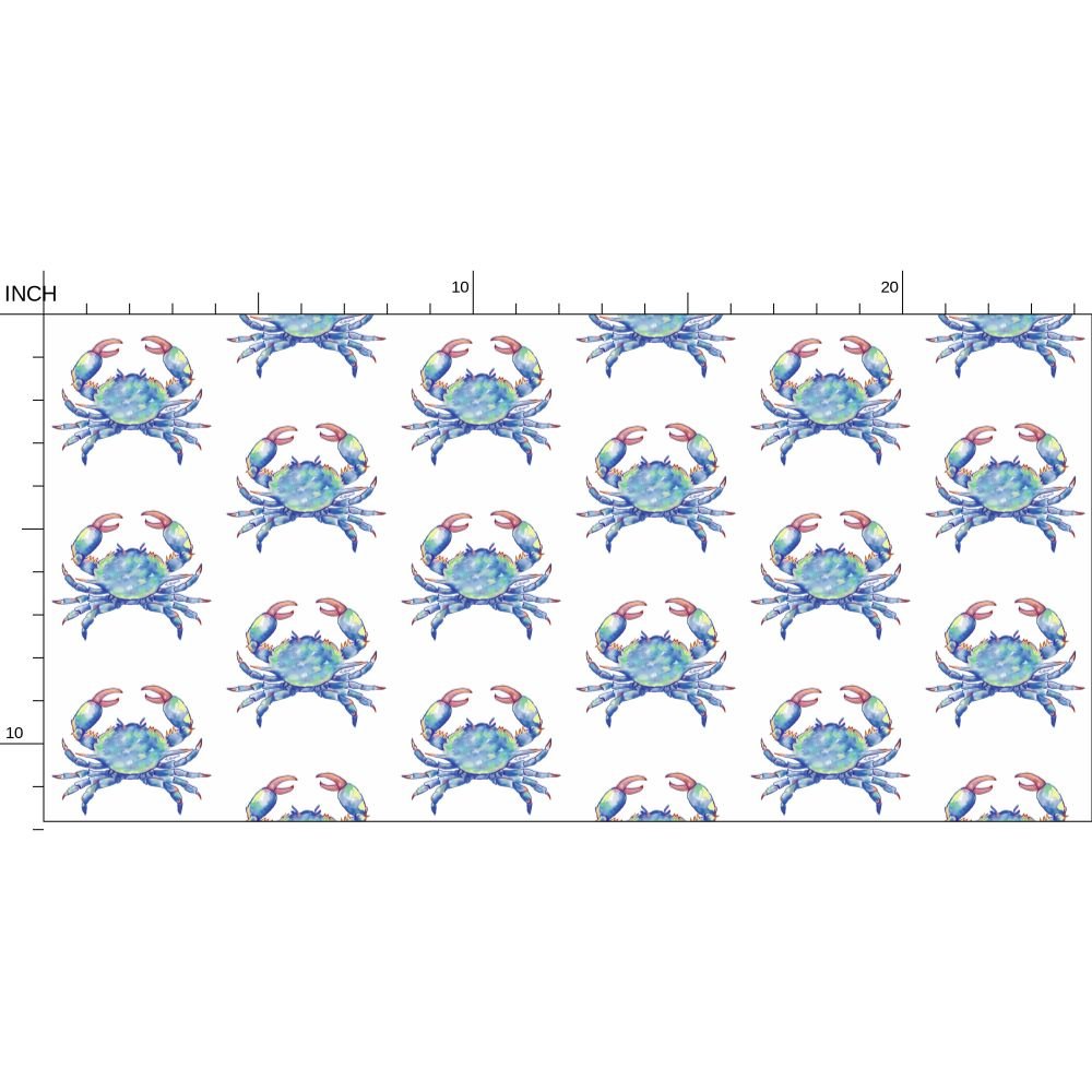 Blue Crab Wallpaper - Blue Cava