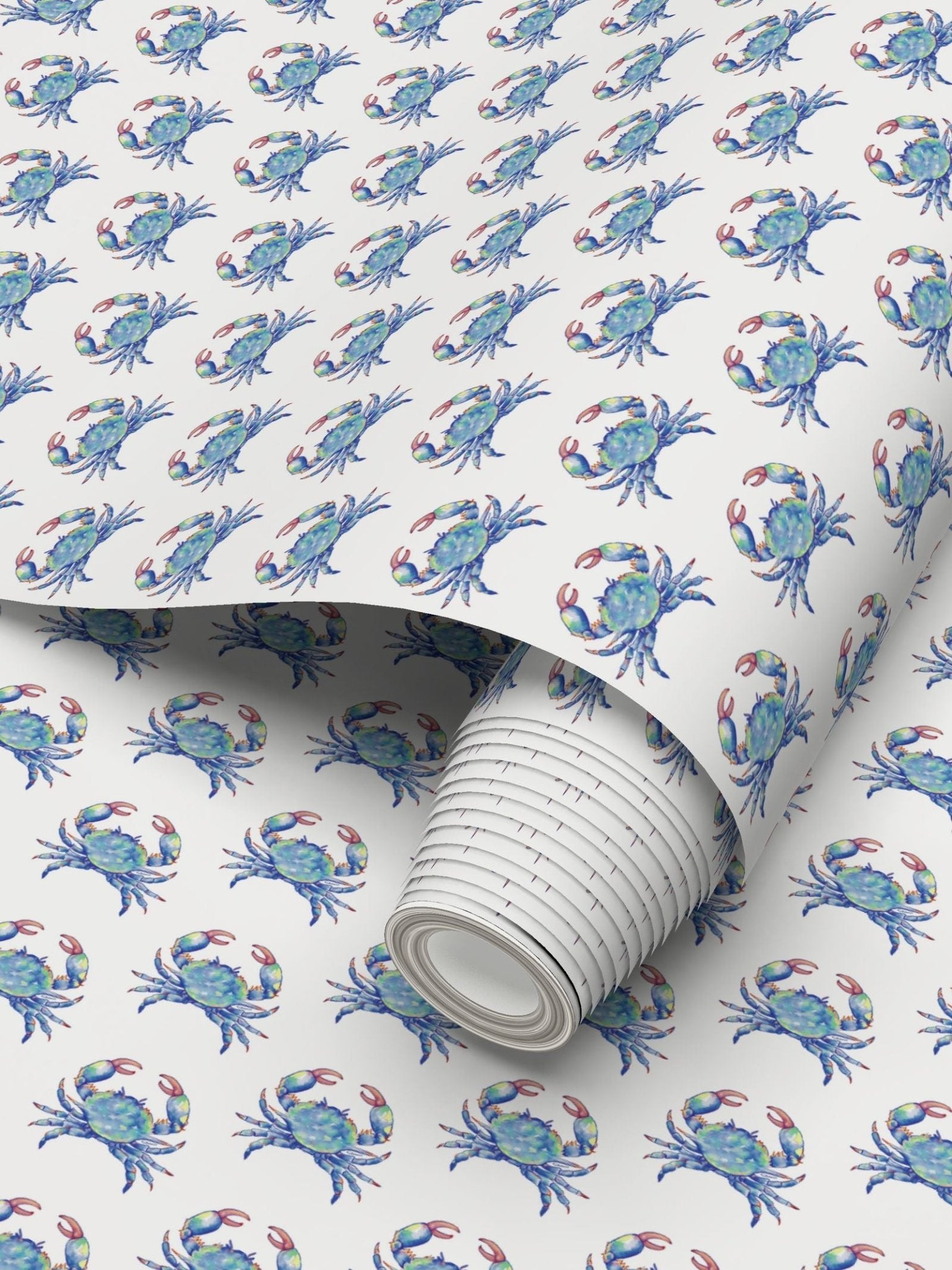 Blue Crab Wallpaper - Blue Cava