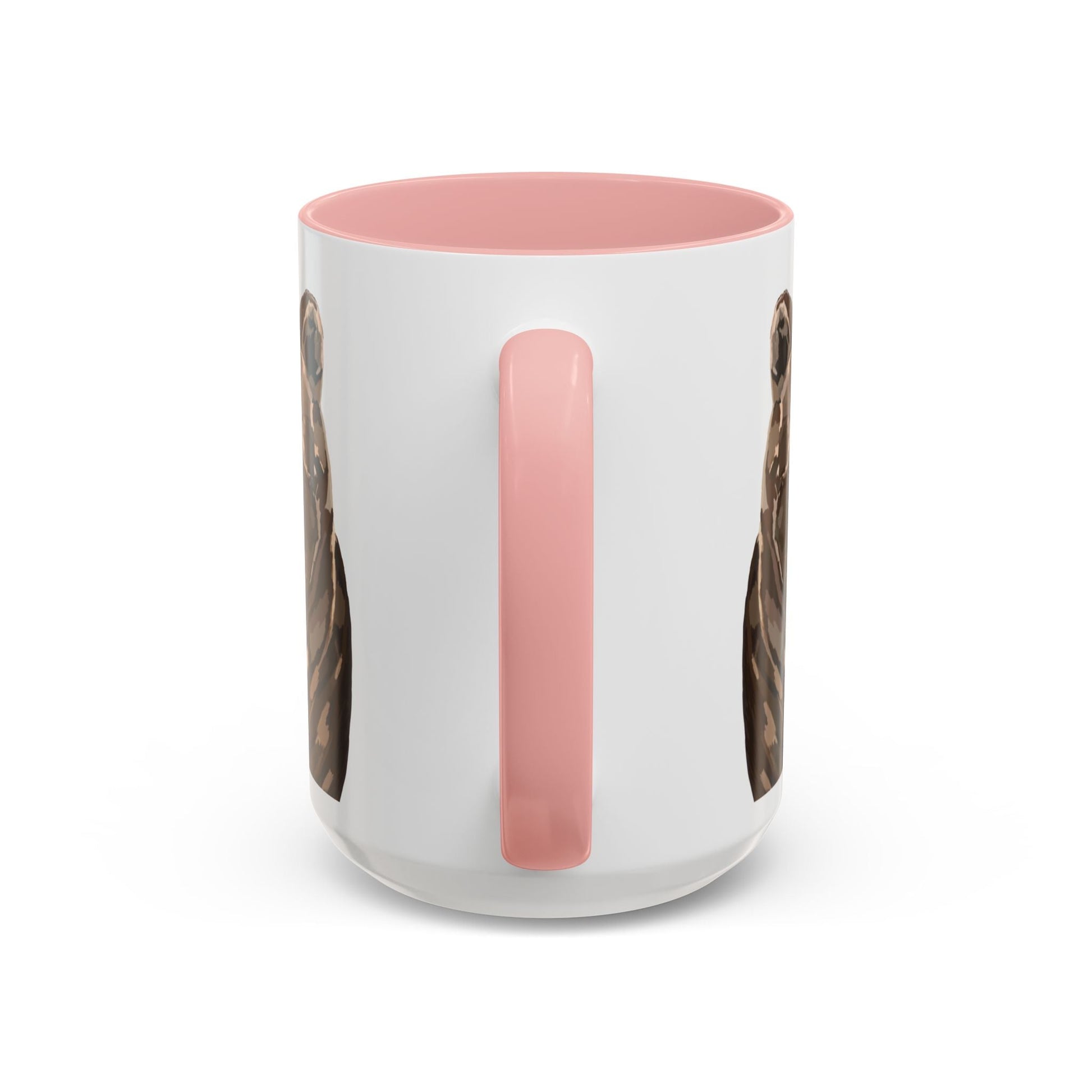 Brown Bear Two Tone Ceramic Mug - 11 oz & 15 oz - Blue Cava