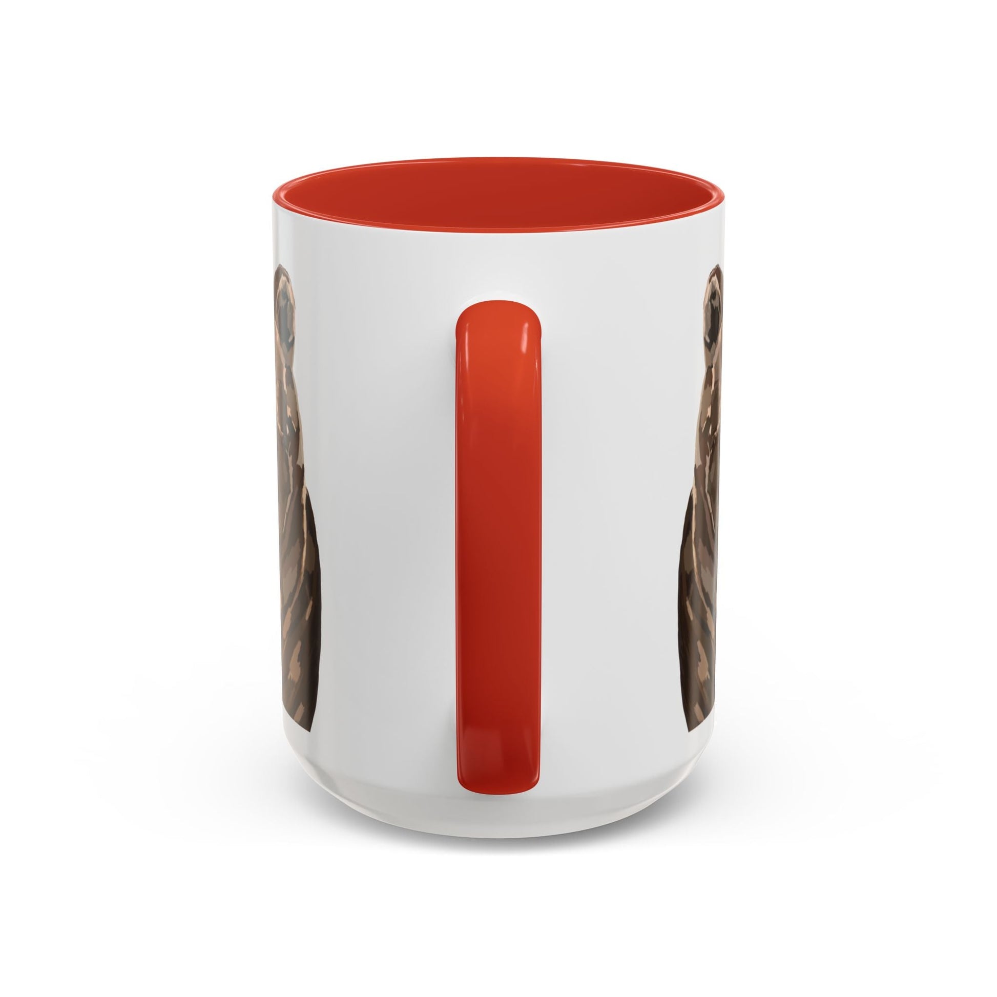 Brown Bear Two Tone Ceramic Mug - 11 oz & 15 oz - Blue Cava