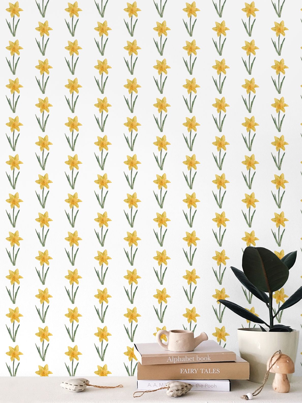 Buttercup Wallpaper - Blue Cava