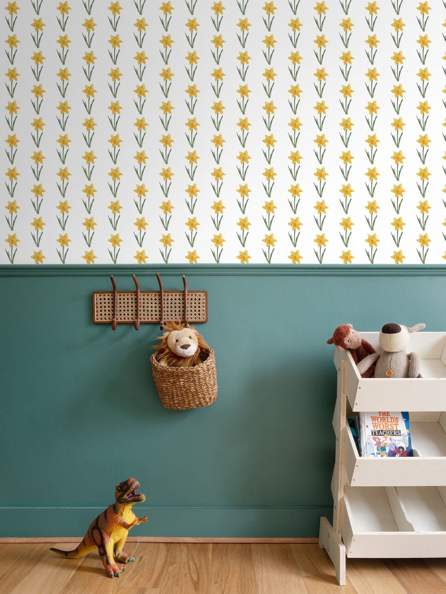 Buttercup Wallpaper - Blue Cava