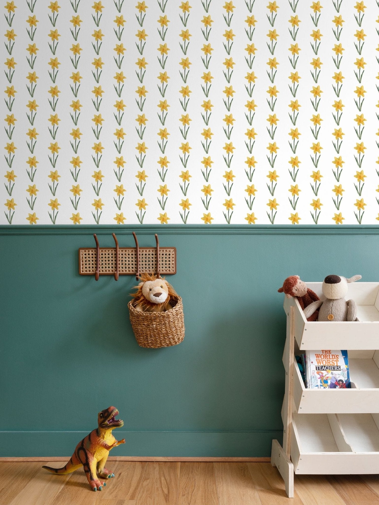 Buttercup Wallpaper - Blue Cava
