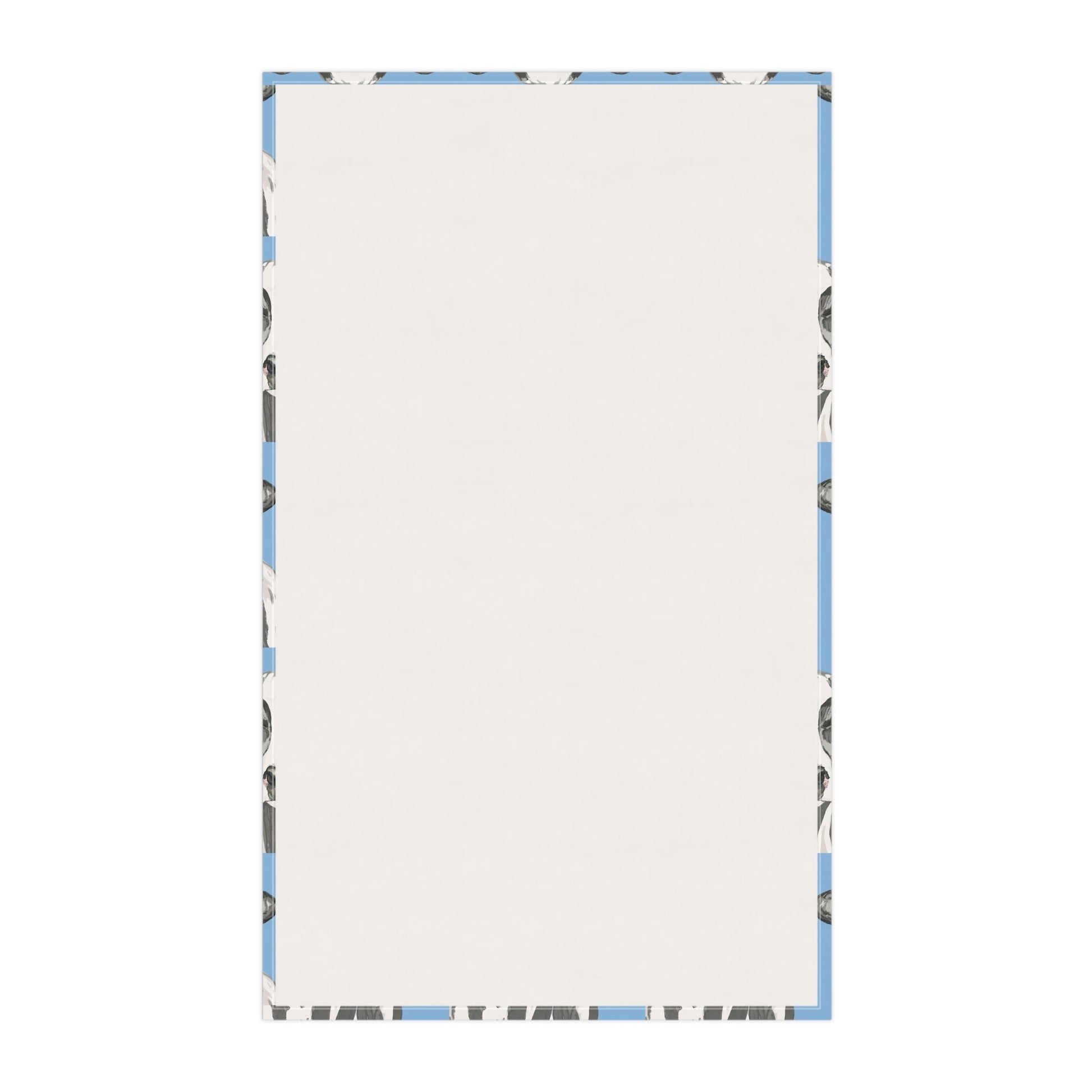 Charming Cow Kitchen Tea Towels | Farmhouse Decor - Blue Cava