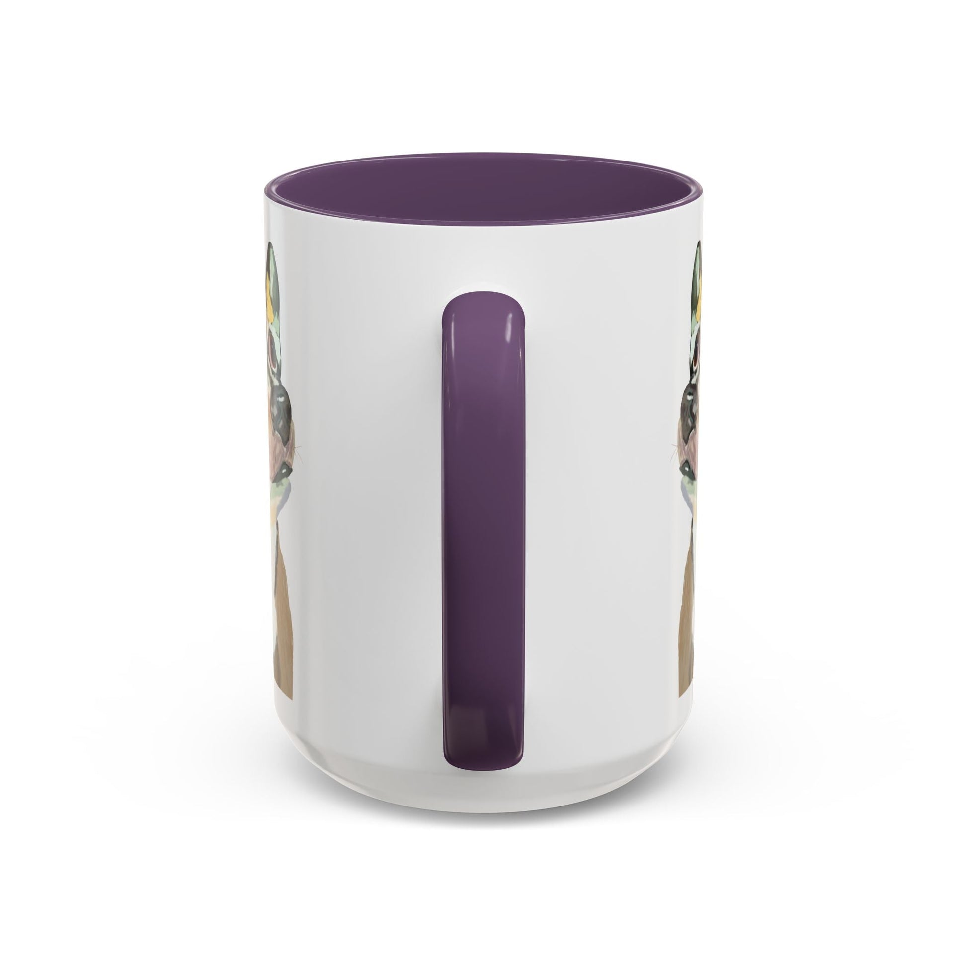 Chihuahua Two Tone Ceramic Mugs - 11 oz & 15 oz - Blue Cava