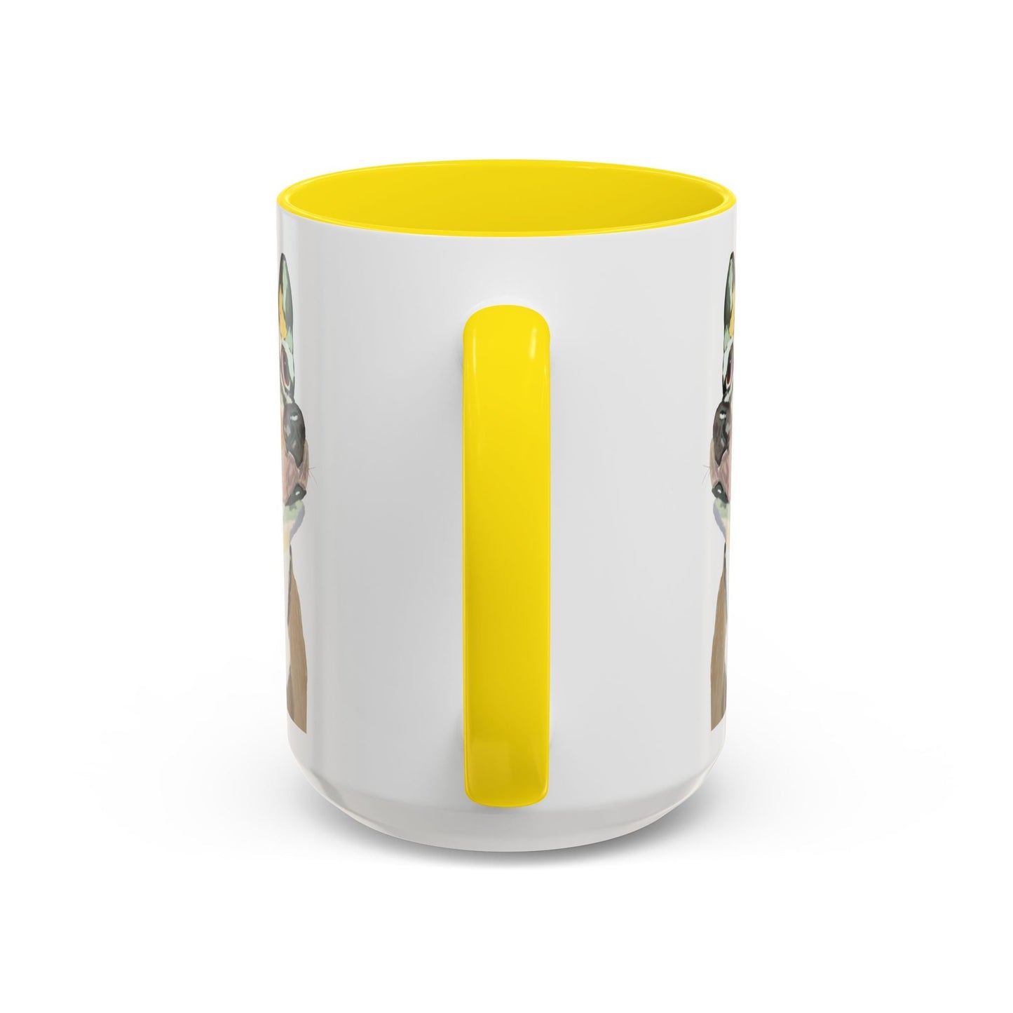Chihuahua Two Tone Ceramic Mugs - 11 oz & 15 oz - Blue Cava