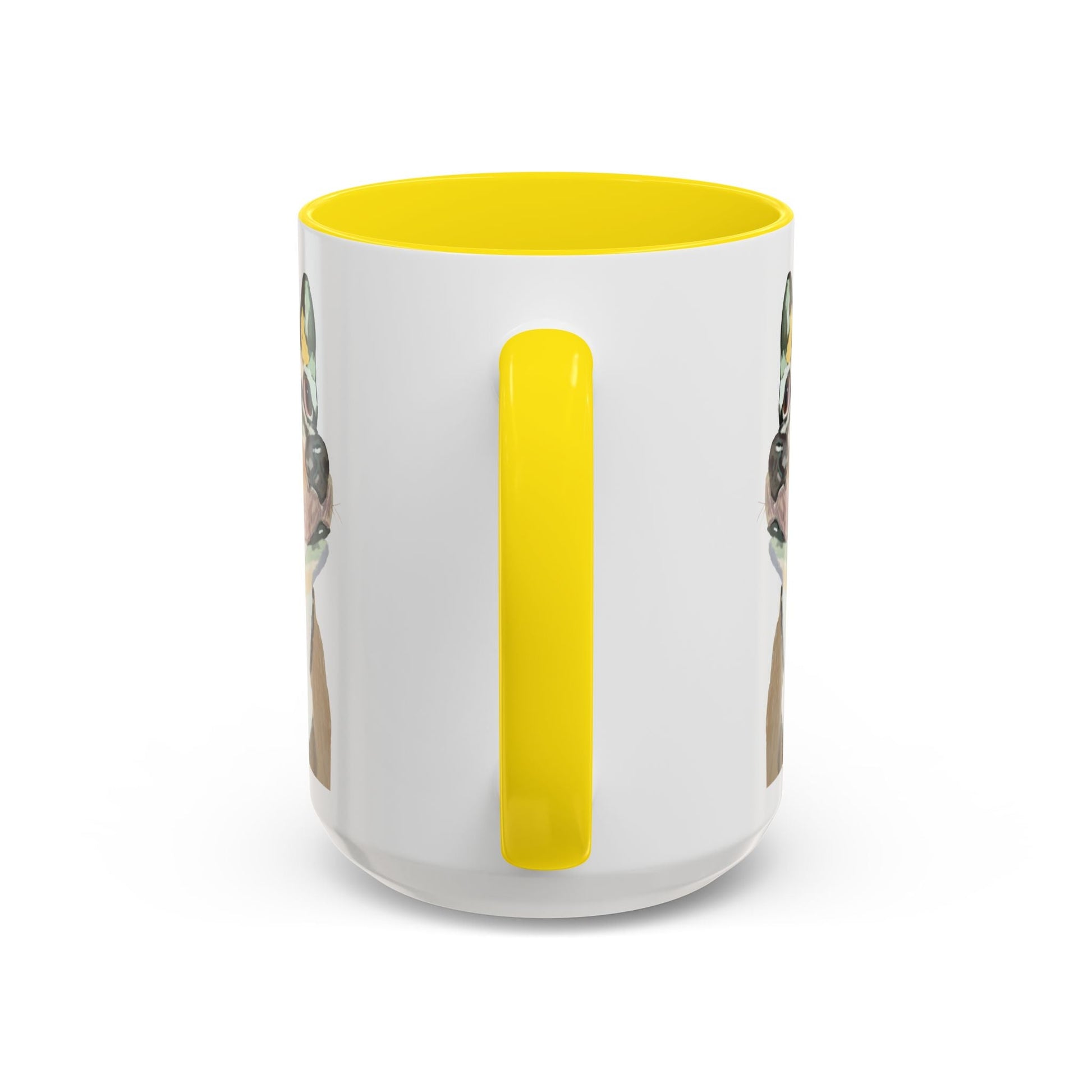 Chihuahua Two Tone Ceramic Mugs - 11 oz & 15 oz - Blue Cava