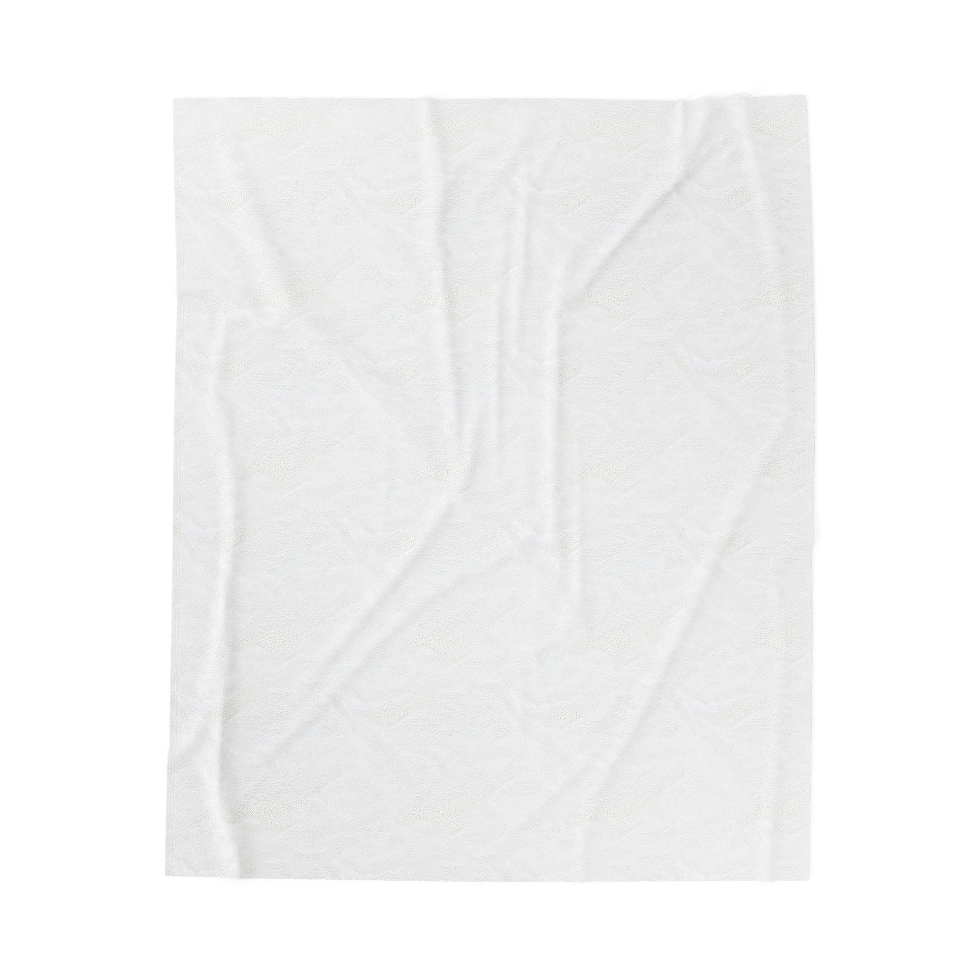 Coastal Oyster Velveteen Plush Blanket - Home Decor, - Blue Cava