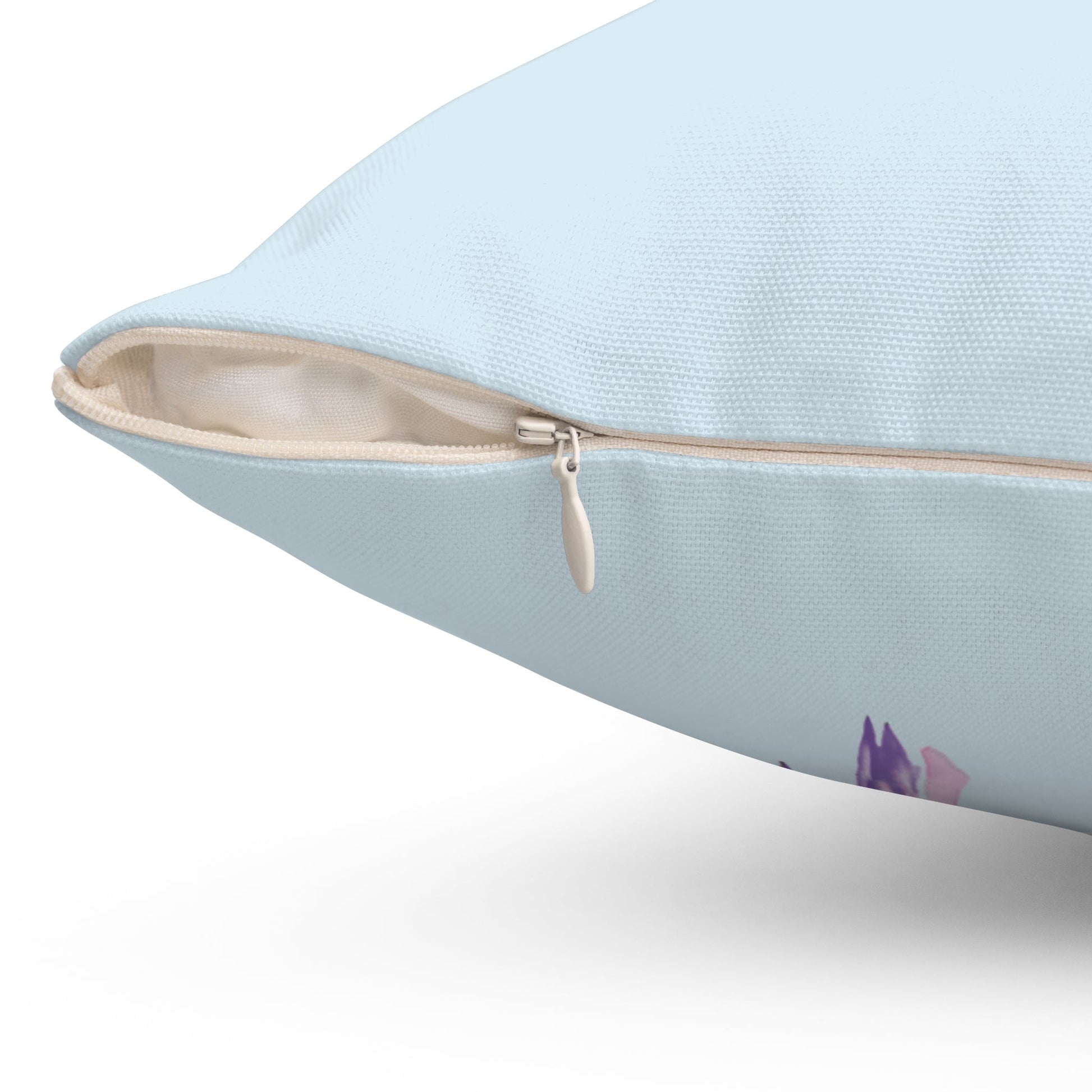 Colorful Hummingbird Pillow | Vibrant Home Decor - Blue Cava