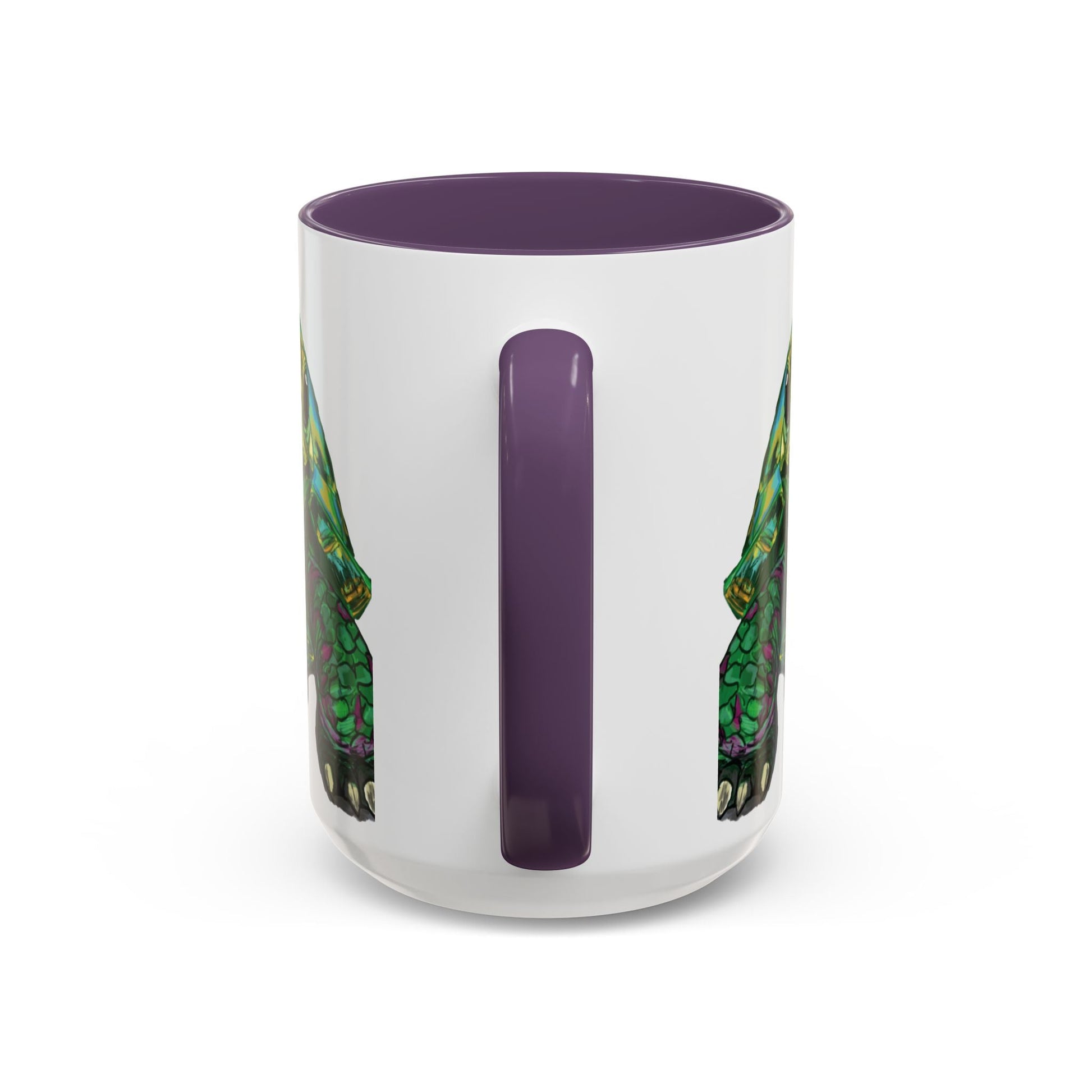 Colorful Sea Turtle Accent Coffee Mug - Unique 11oz & 15oz - Blue Cava