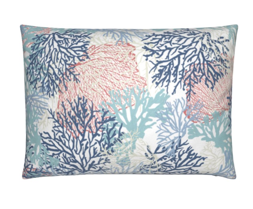Coral Premium Pillow - Blue Cava