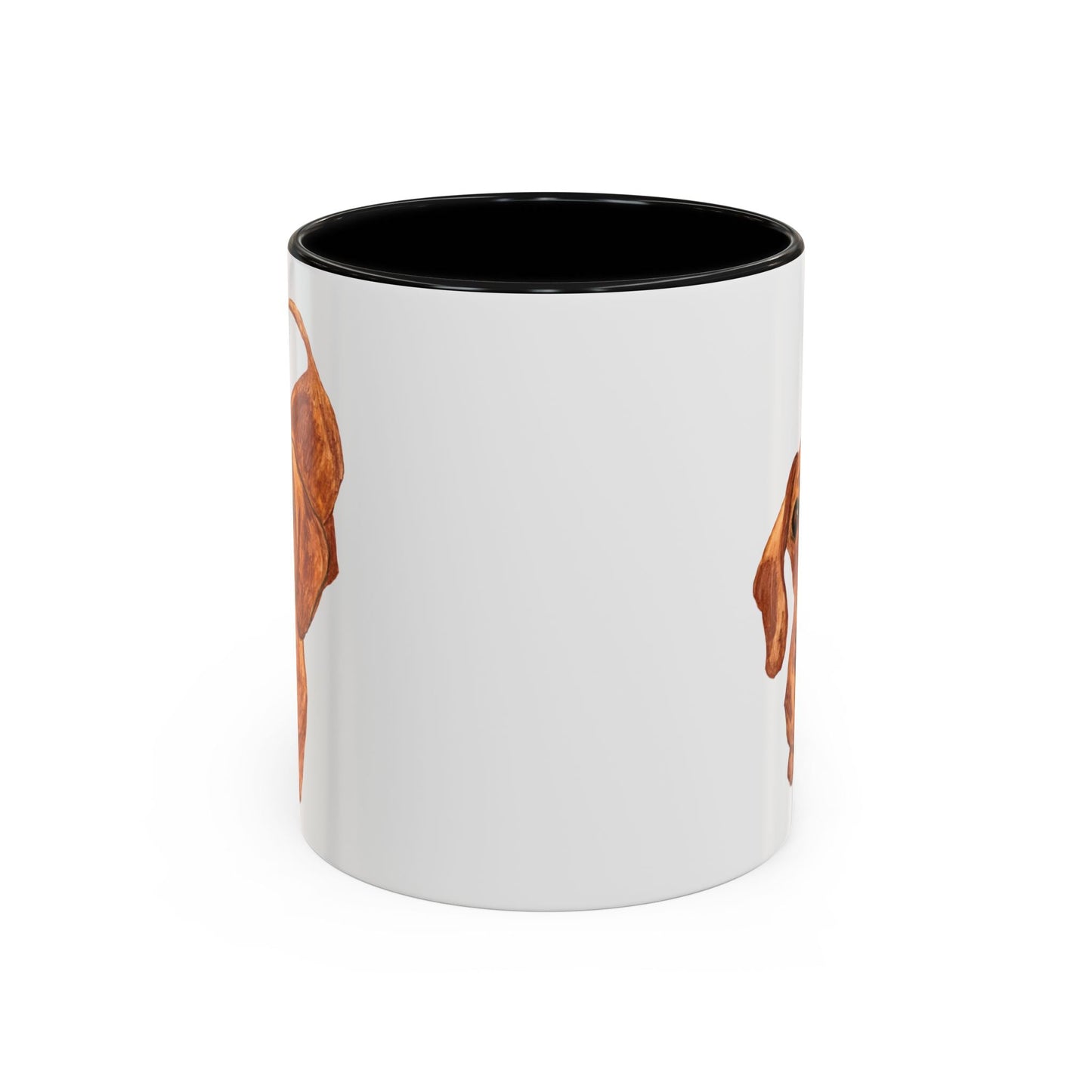 Dachshund Two Tone Coffee Mug (11oz & 15oz) - Blue Cava