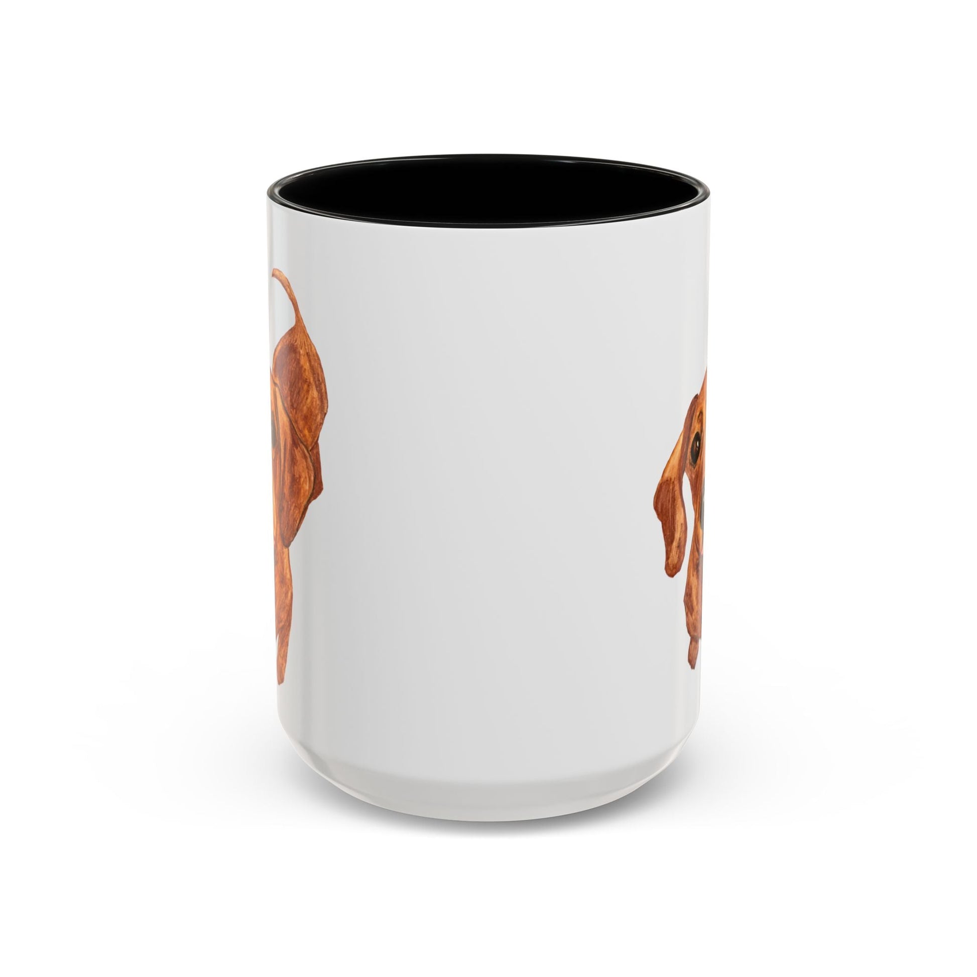 Dachshund Two Tone Coffee Mug (11oz & 15oz) - Blue Cava