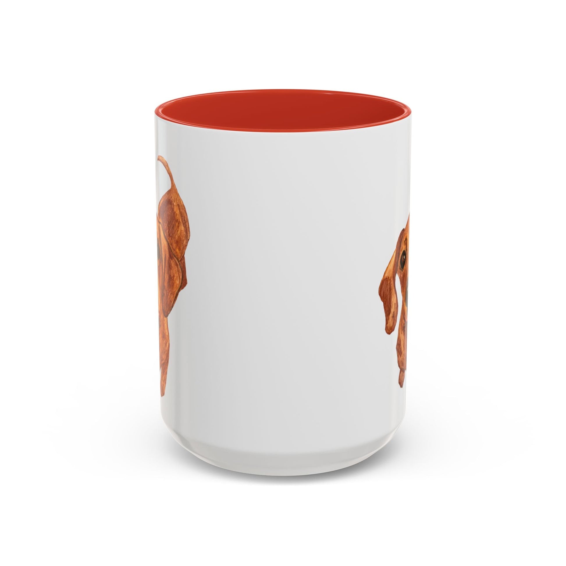 Dachshund Two Tone Coffee Mug (11oz & 15oz) - Blue Cava