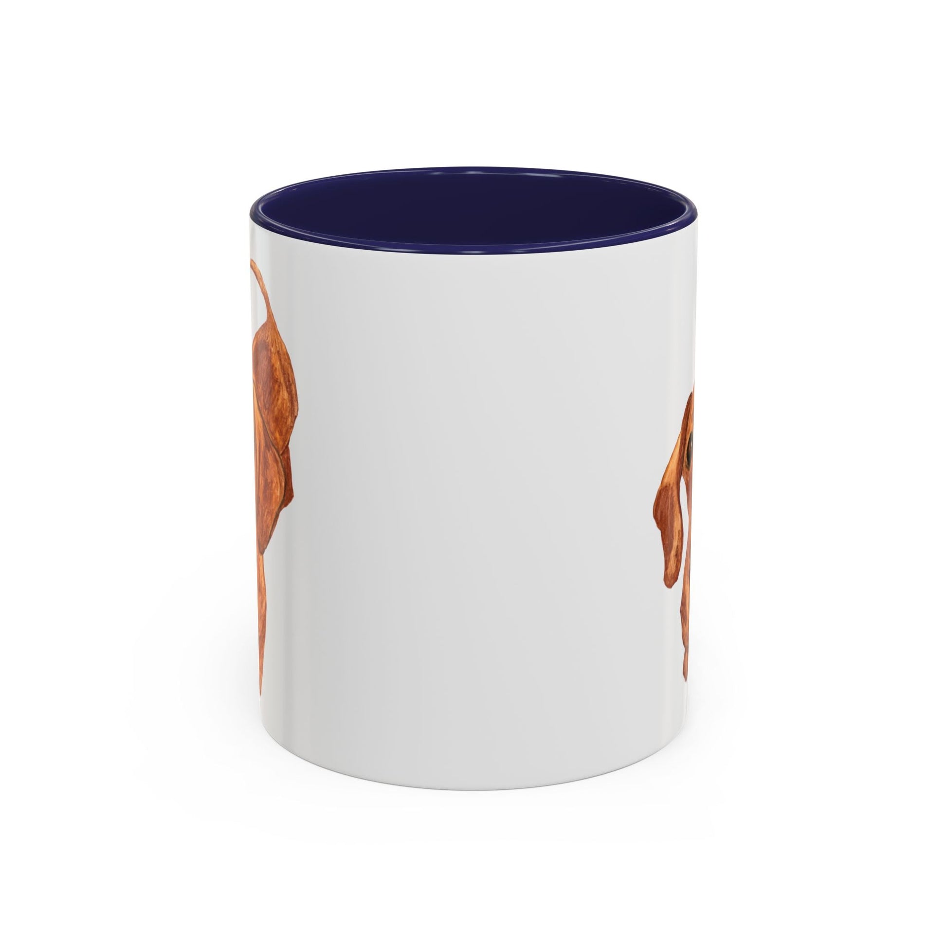 Dachshund Two Tone Coffee Mug (11oz & 15oz) - Blue Cava