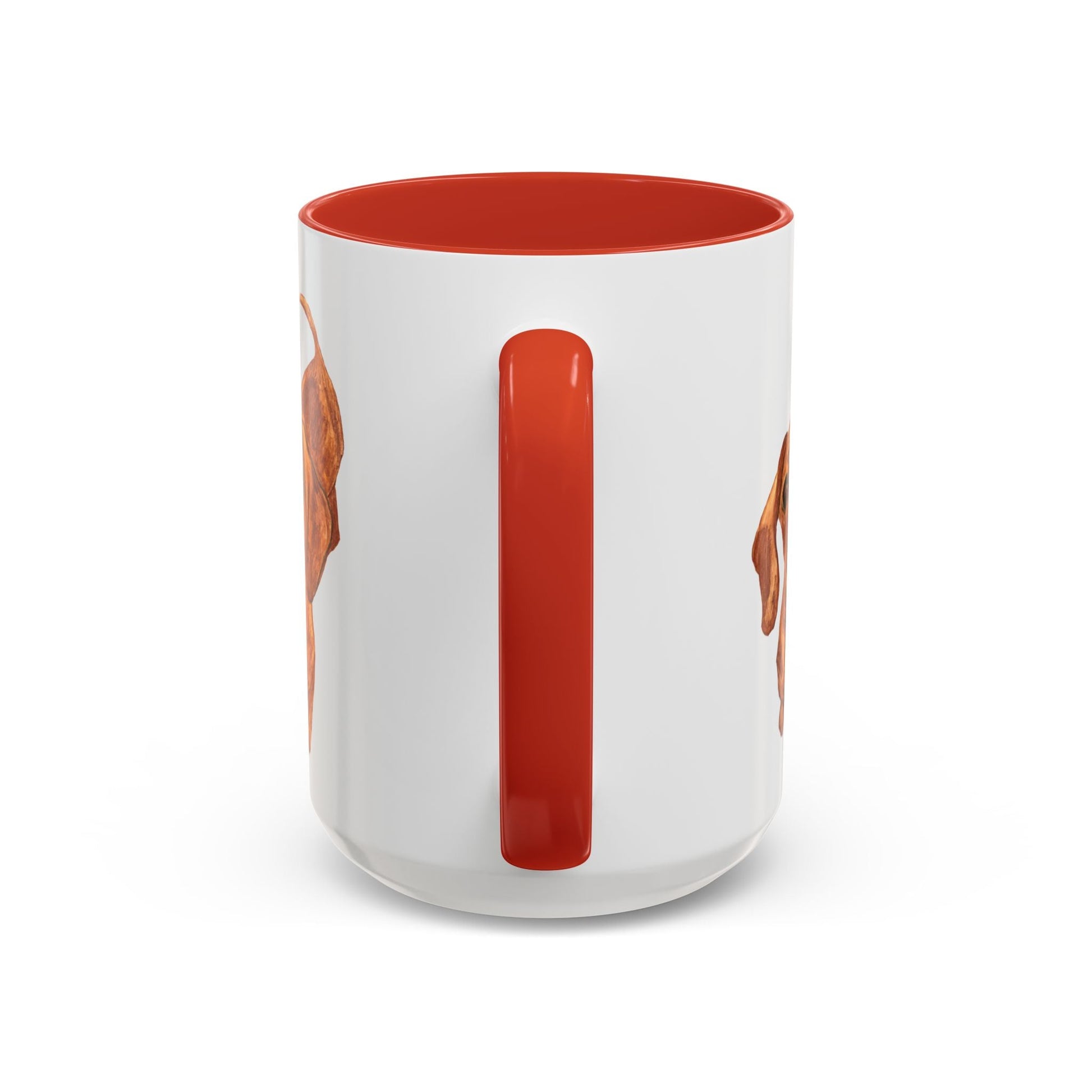 Dachshund Two Tone Coffee Mug (11oz & 15oz) - Blue Cava
