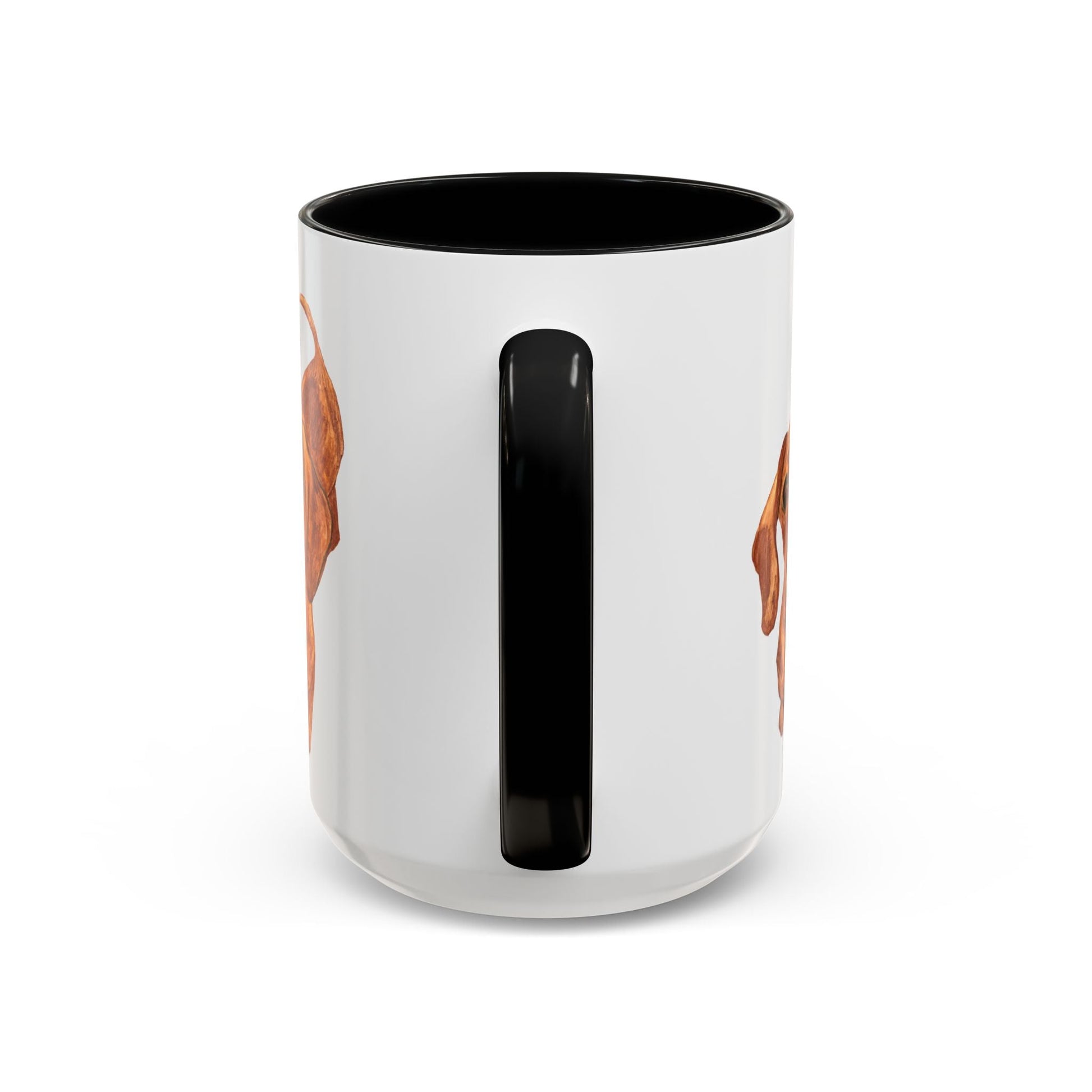 Dachshund Two Tone Coffee Mug (11oz & 15oz) - Blue Cava