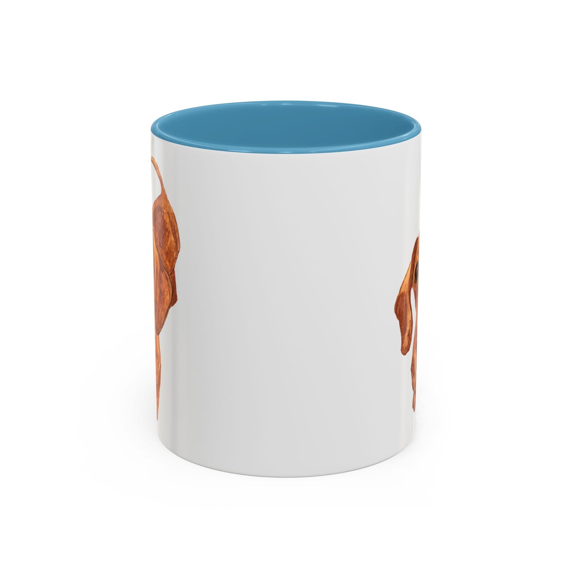 Dachshund Two Tone Coffee Mug (11oz & 15oz) - Blue Cava