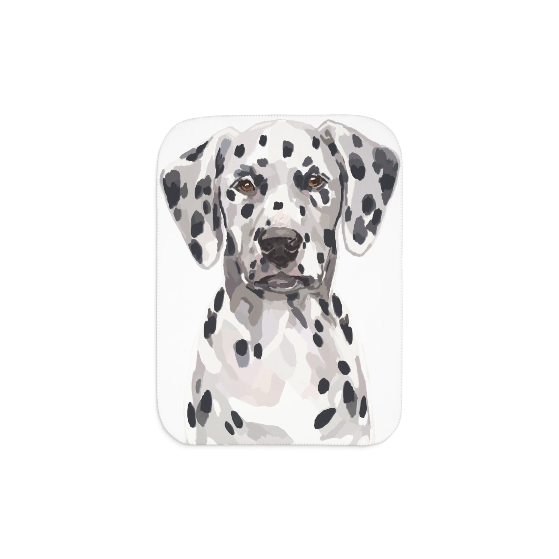 Dalmatian Cozy Sherpa Blankets - Blue Cava