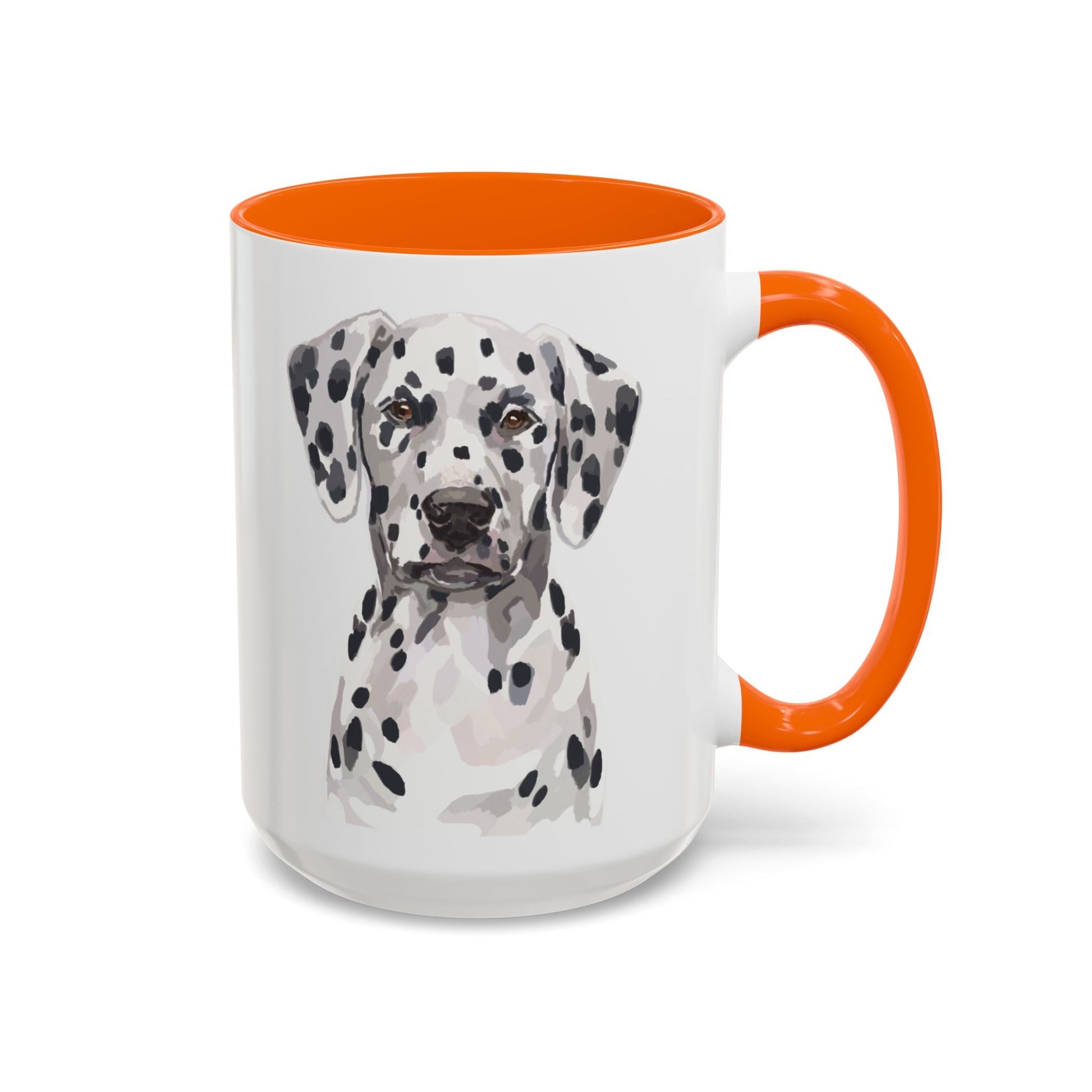 Dalmatian Two Tone Ceramic Mug - 11oz & 15 oz - Blue Cava