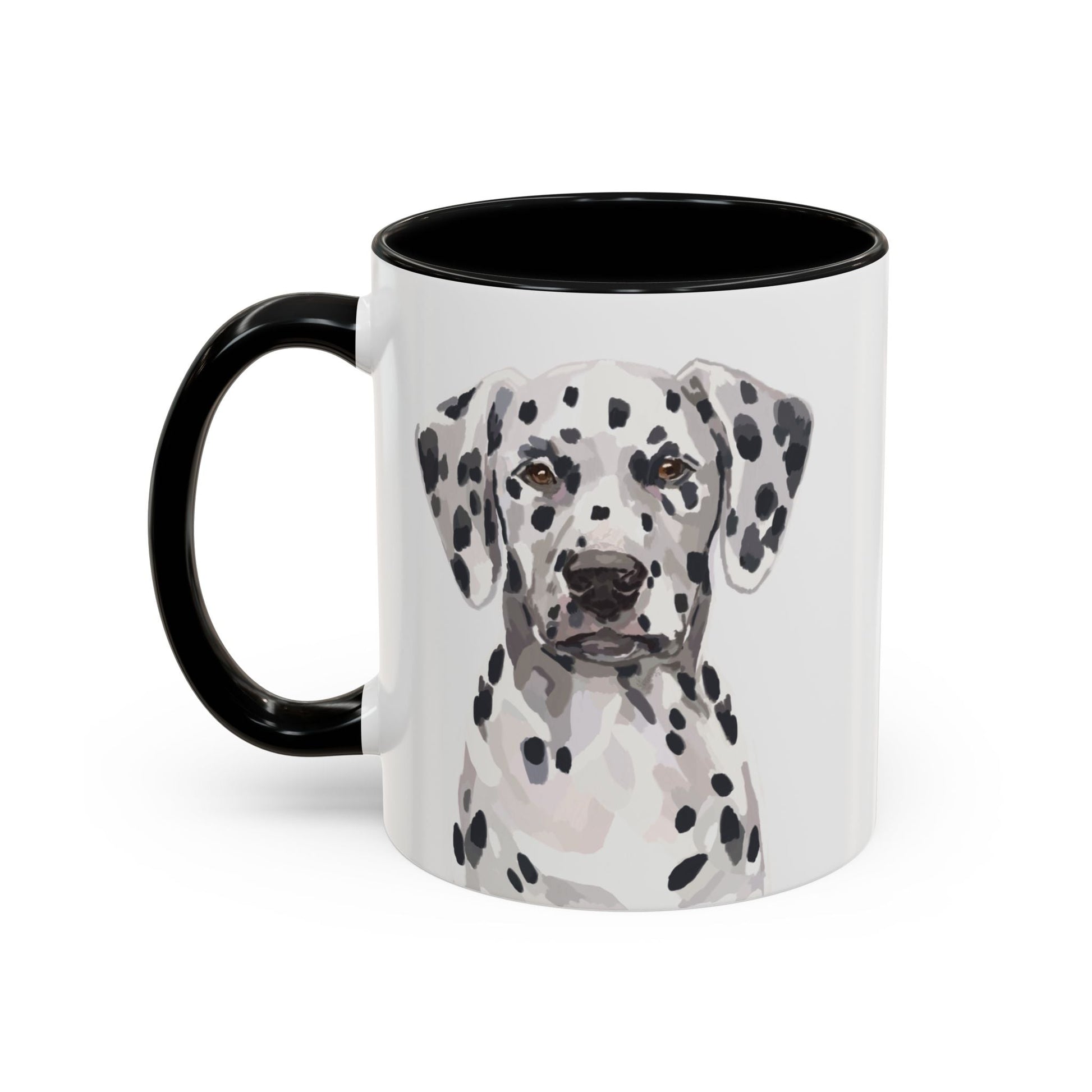 Dalmatian Two Tone Ceramic Mug - 11oz & 15 oz - Blue Cava