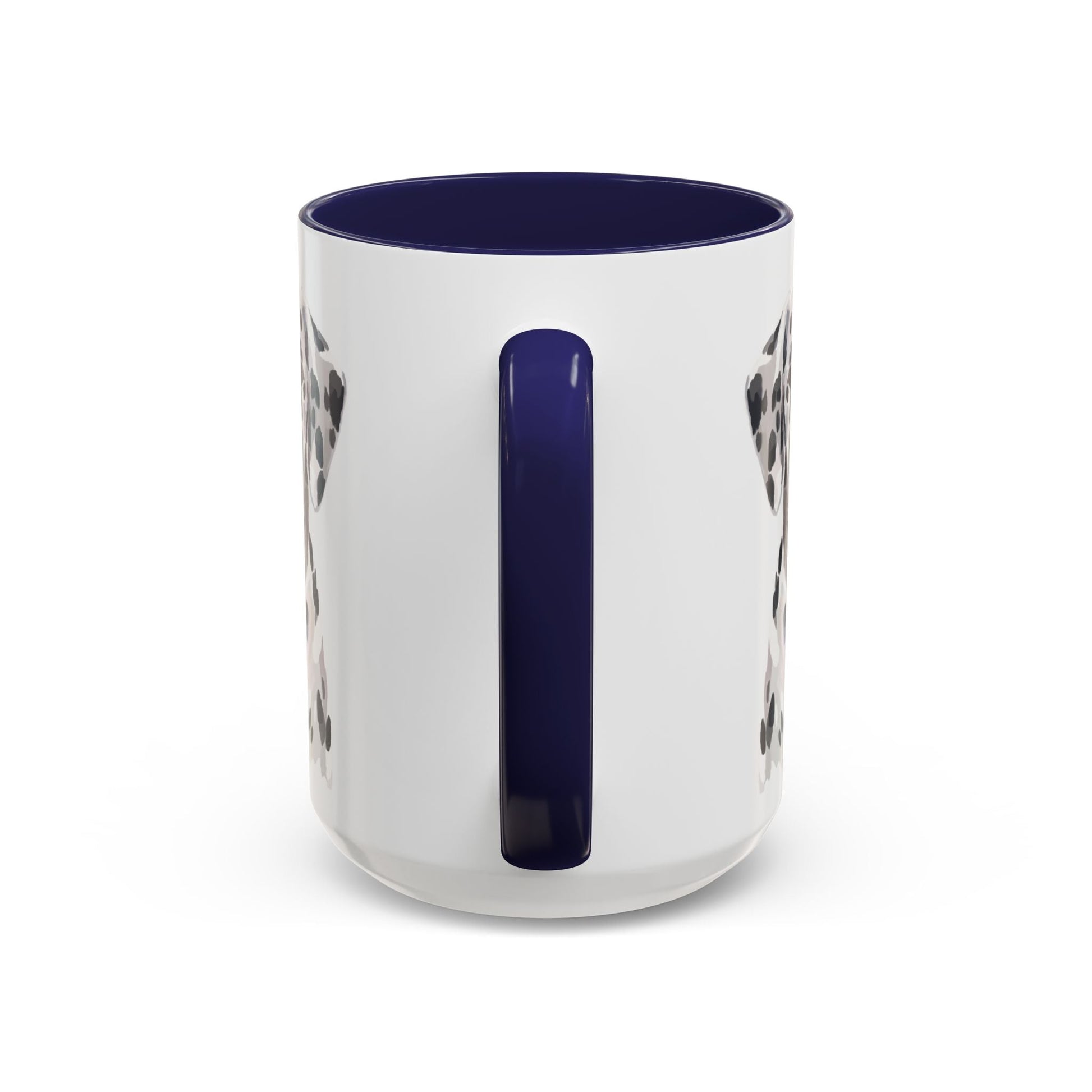 Dalmatian Two Tone Ceramic Mug - 11oz & 15 oz - Blue Cava