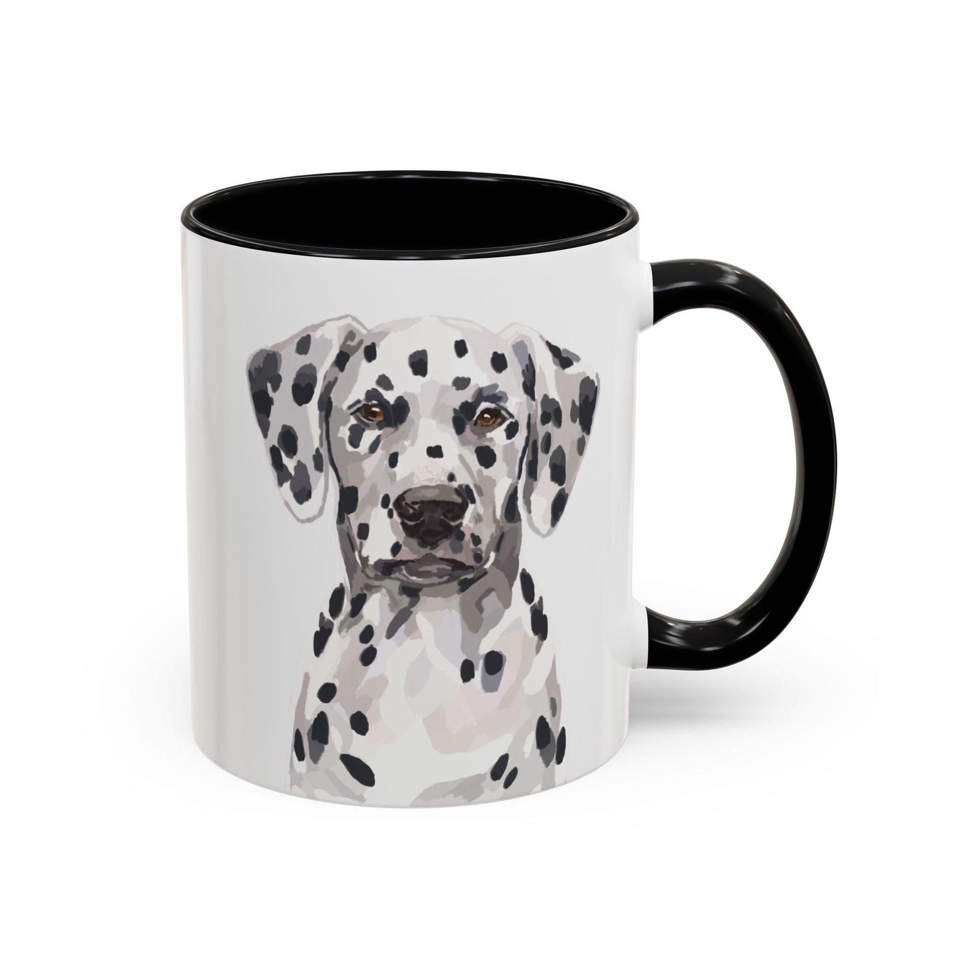 Dalmatian Two Tone Ceramic Mug - 11oz & 15 oz - Blue Cava
