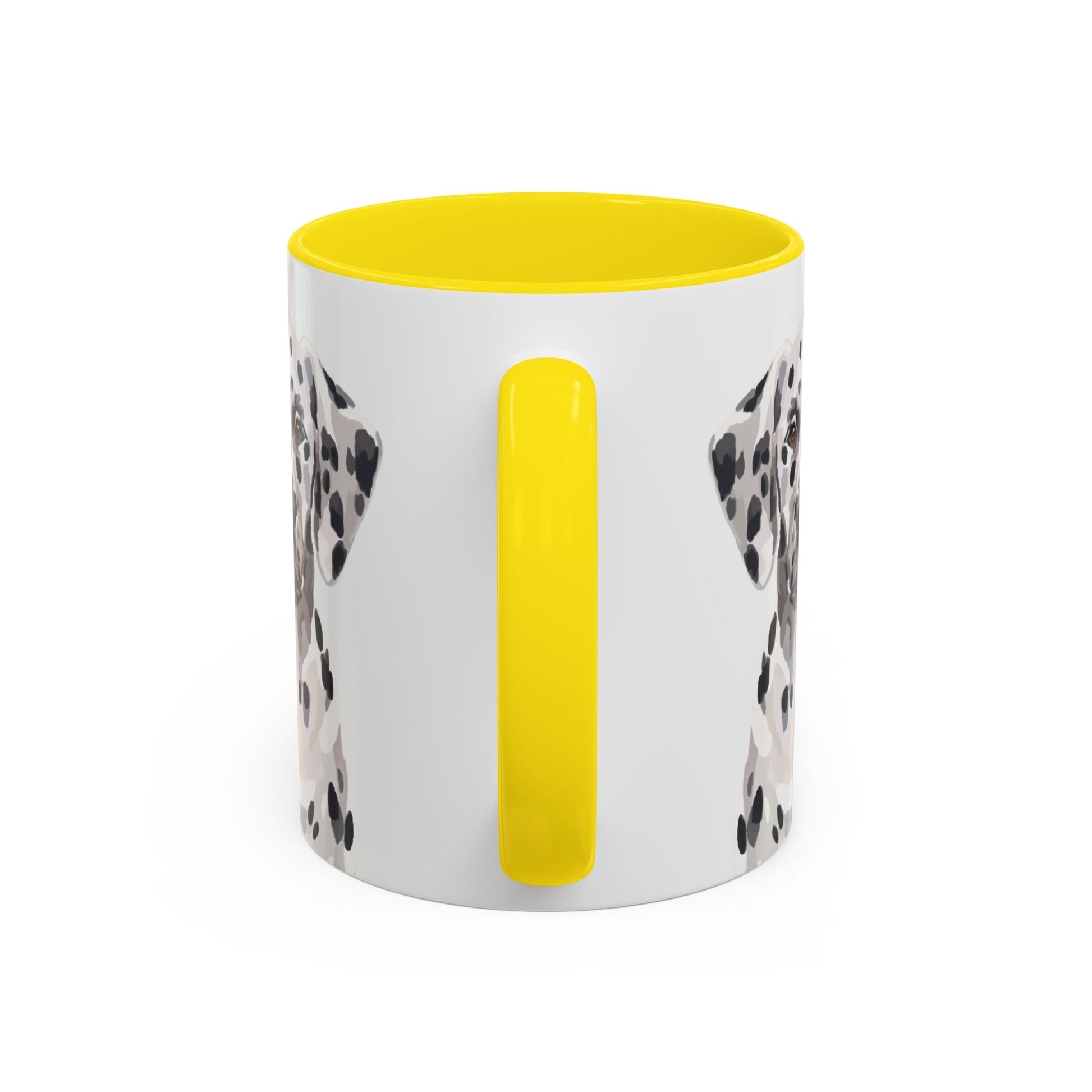 Dalmatian Two Tone Ceramic Mug - 11oz & 15 oz - Blue Cava