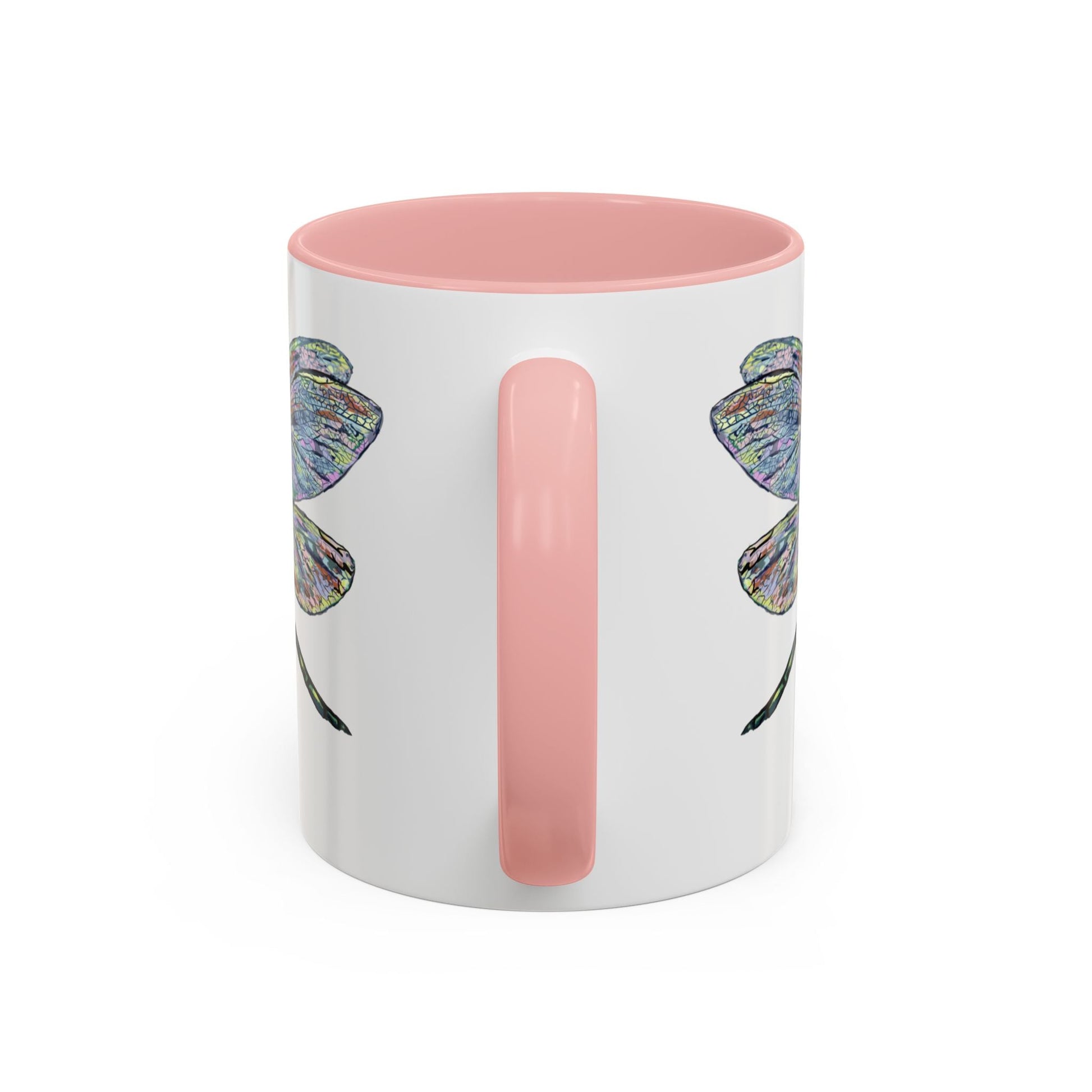 Dragonfly Two Tone Coffee Mug (11oz & 15oz) - Blue Cava