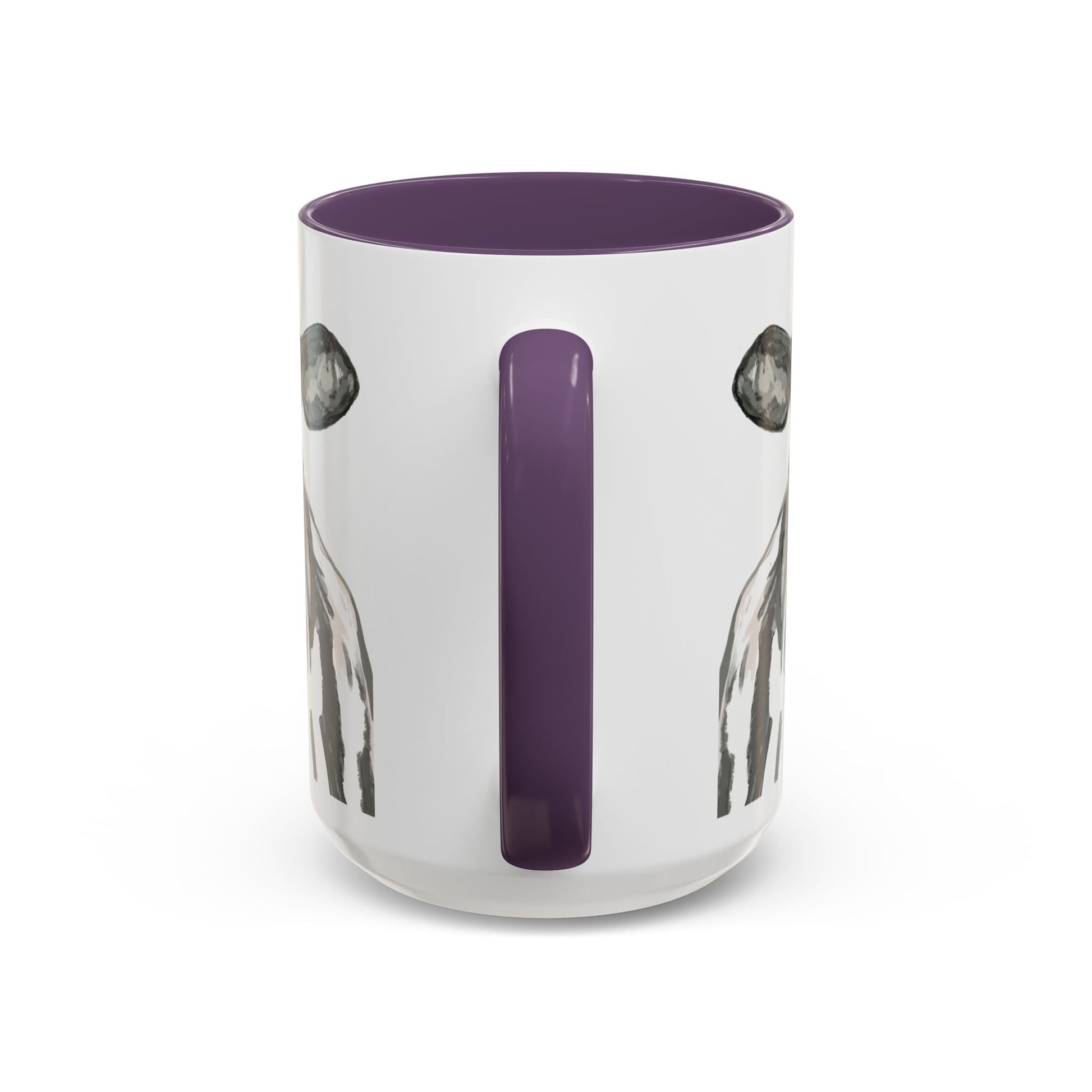 Farmhouse Cow Two Tone Ceramic Mug - 11oz & 15oz - Blue Cava