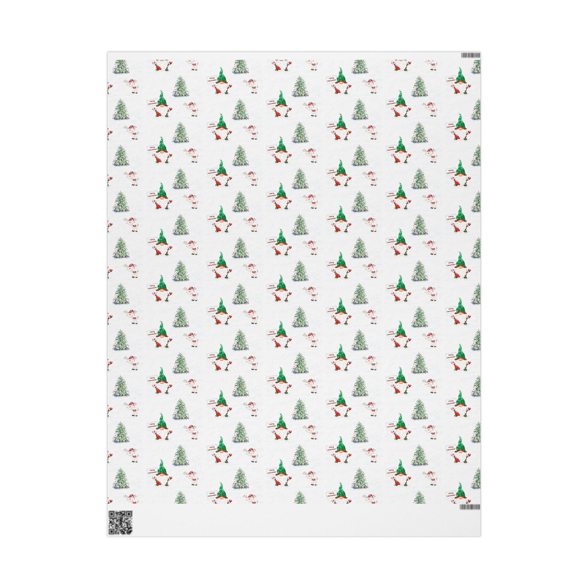 Festive Christmas Wrapping Paper, Eco - Friendly Gift Wrap - Blue Cava