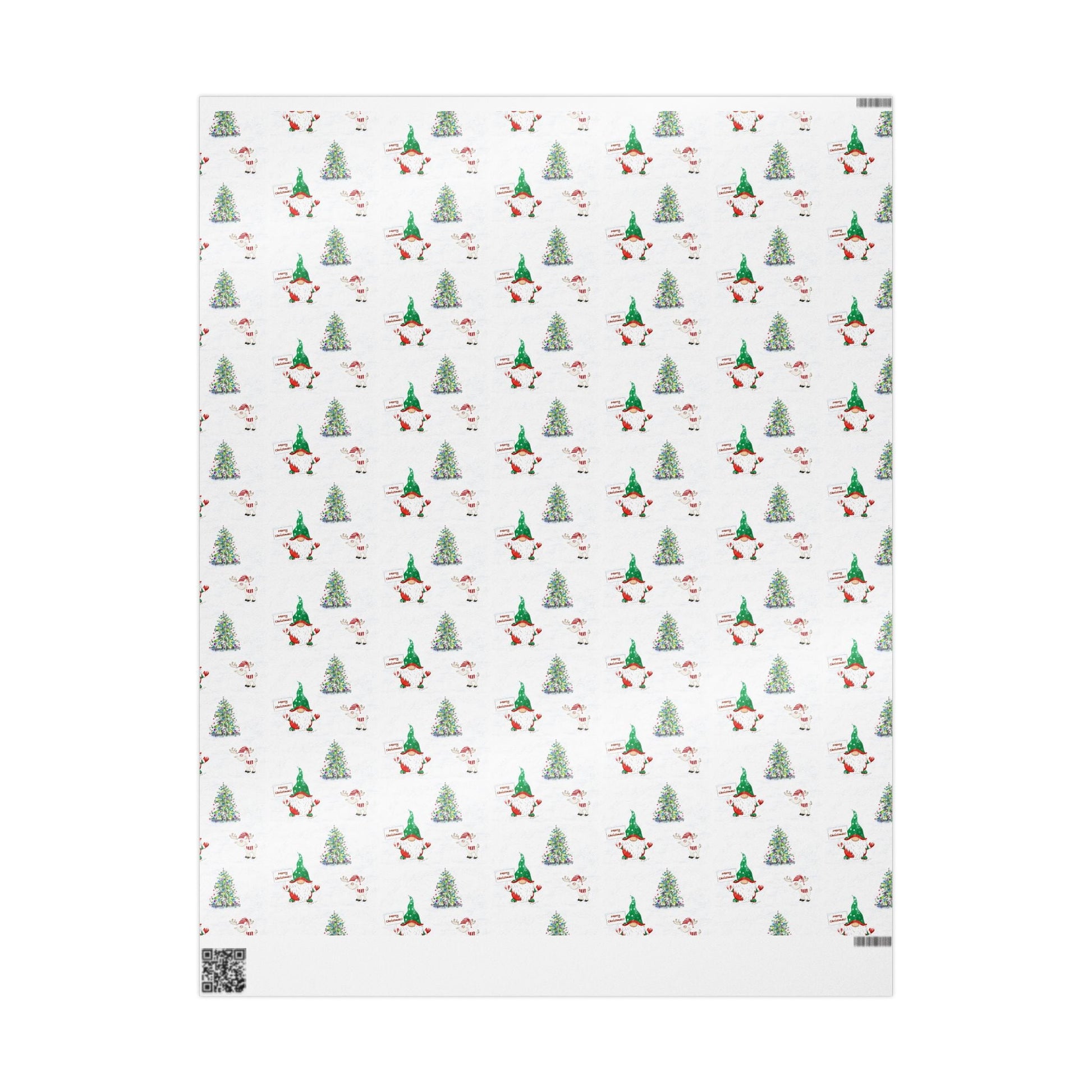Festive Christmas Wrapping Paper, Eco - Friendly Gift Wrap - Blue Cava