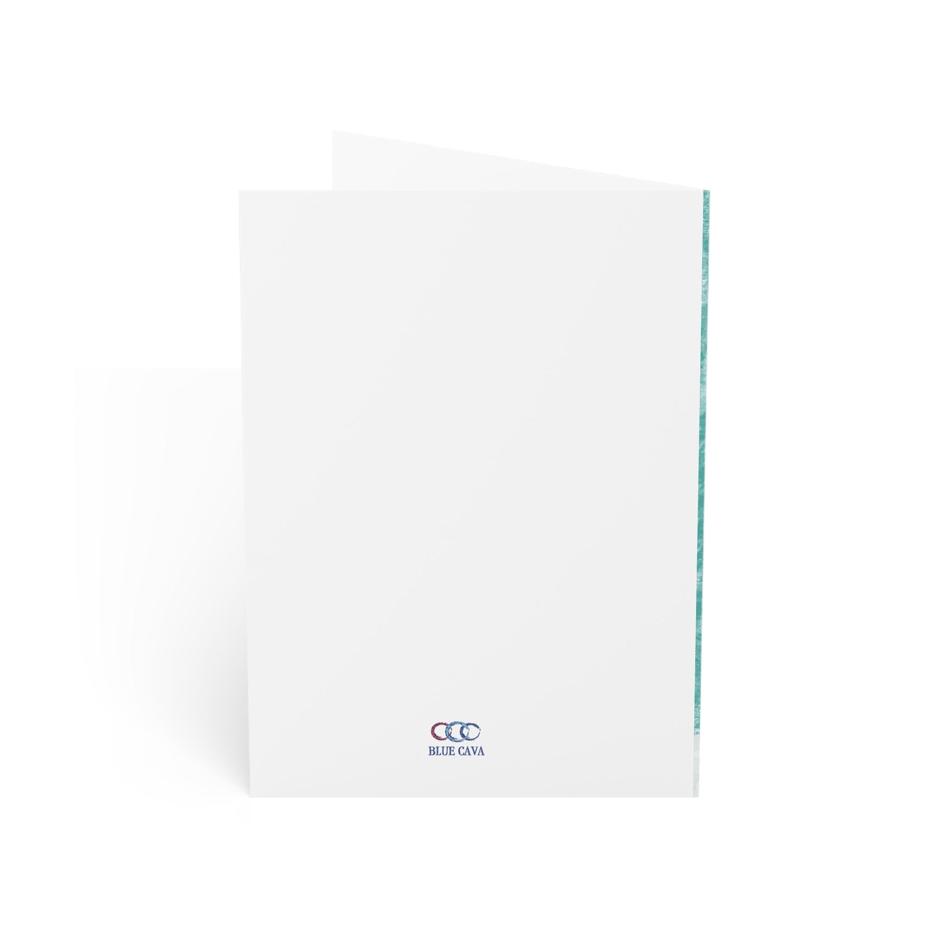Festive Reindeer Greeting Cards - Christmas Cards, Seasonal Greetings - Blue Cava
