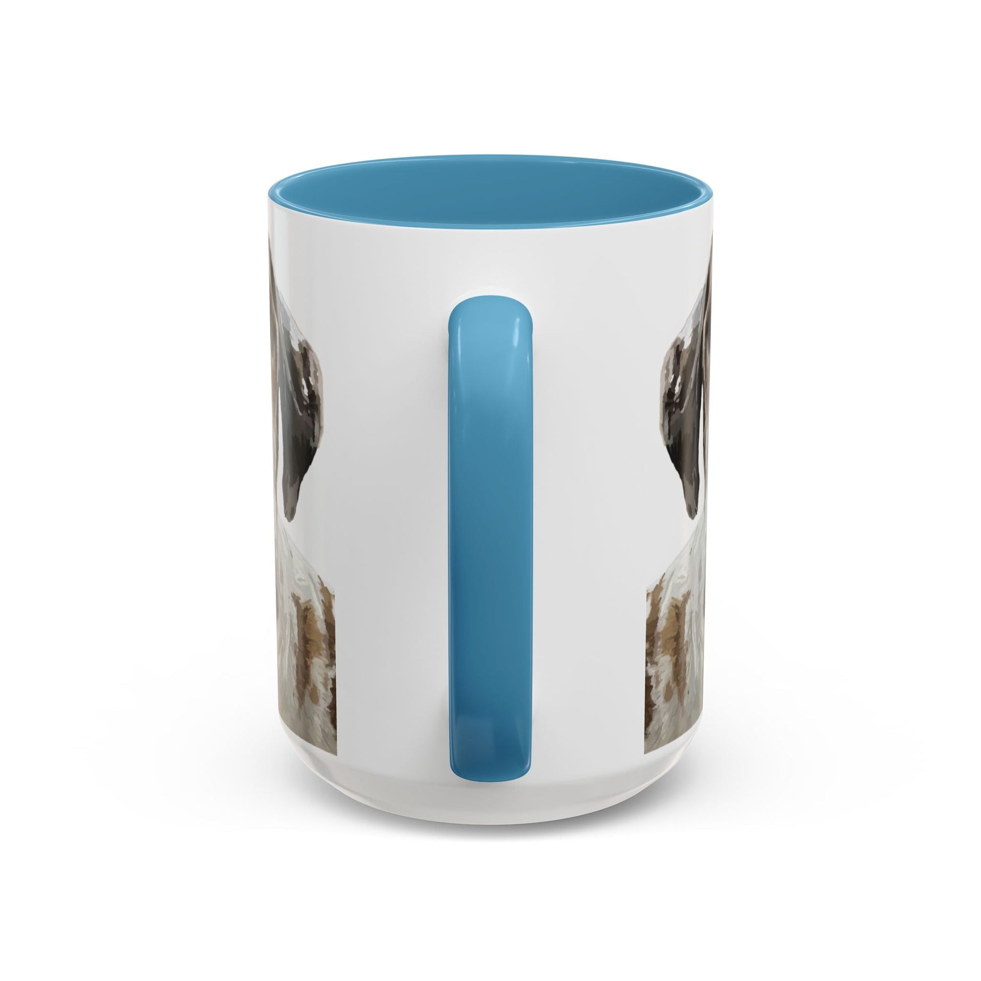 Great Dane Two Tone Ceramic Mug - 11 oz & 15 oz - Blue Cava