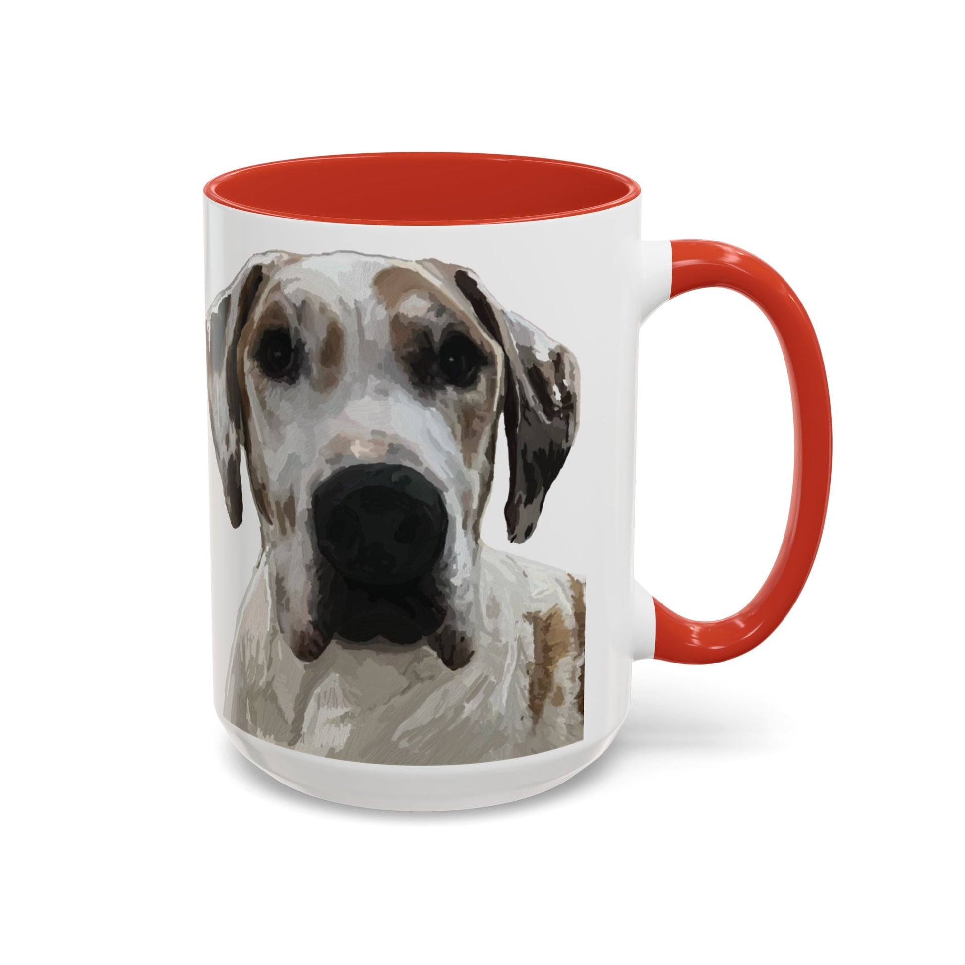 Great Dane Two Tone Ceramic Mug - 11 oz & 15 oz - Blue Cava