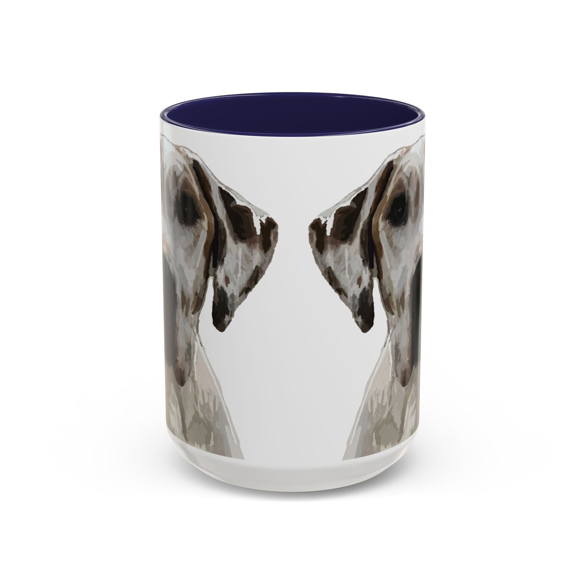 Great Dane Two Tone Ceramic Mug - 11 oz & 15 oz - Blue Cava
