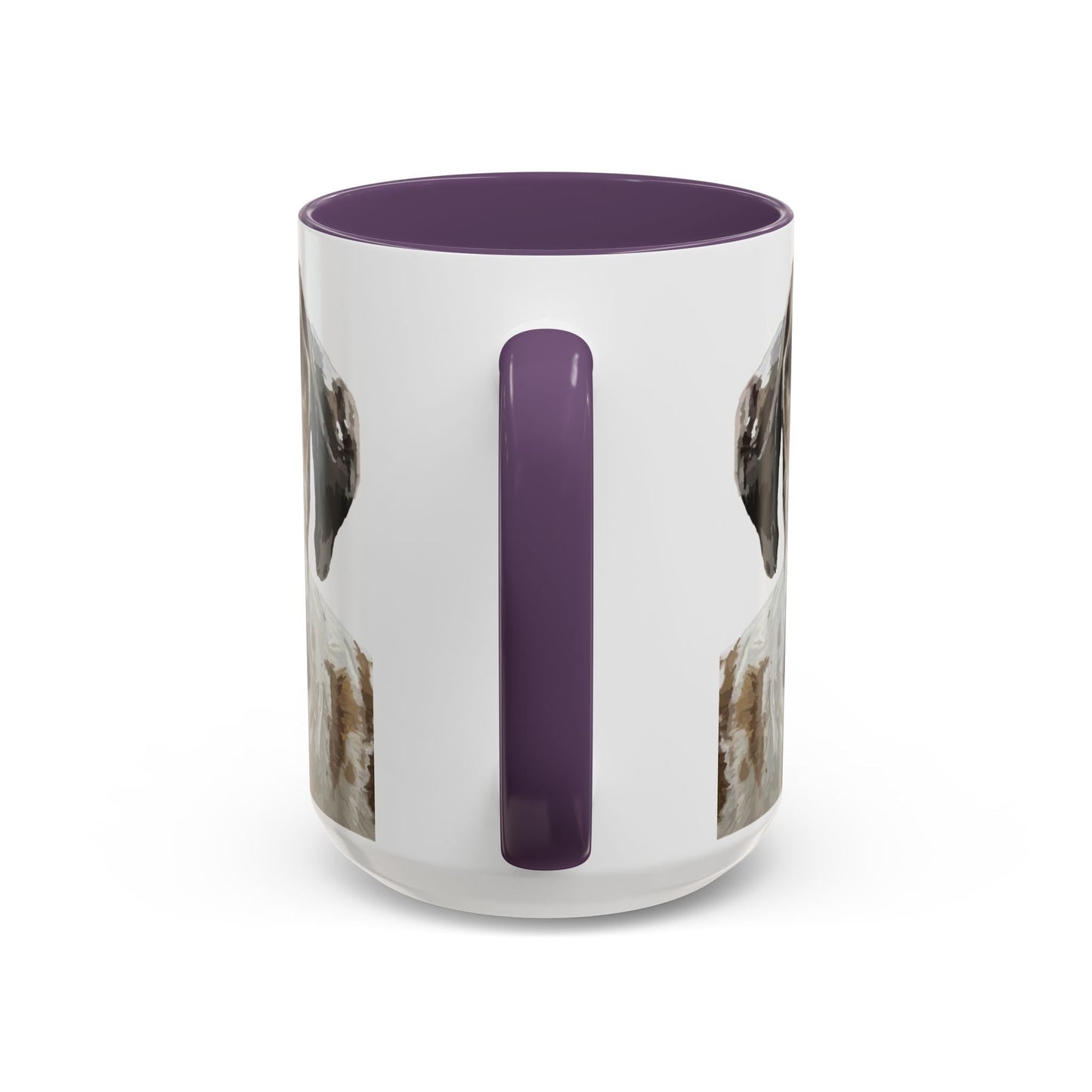 Great Dane Two Tone Ceramic Mug - 11 oz & 15 oz - Blue Cava
