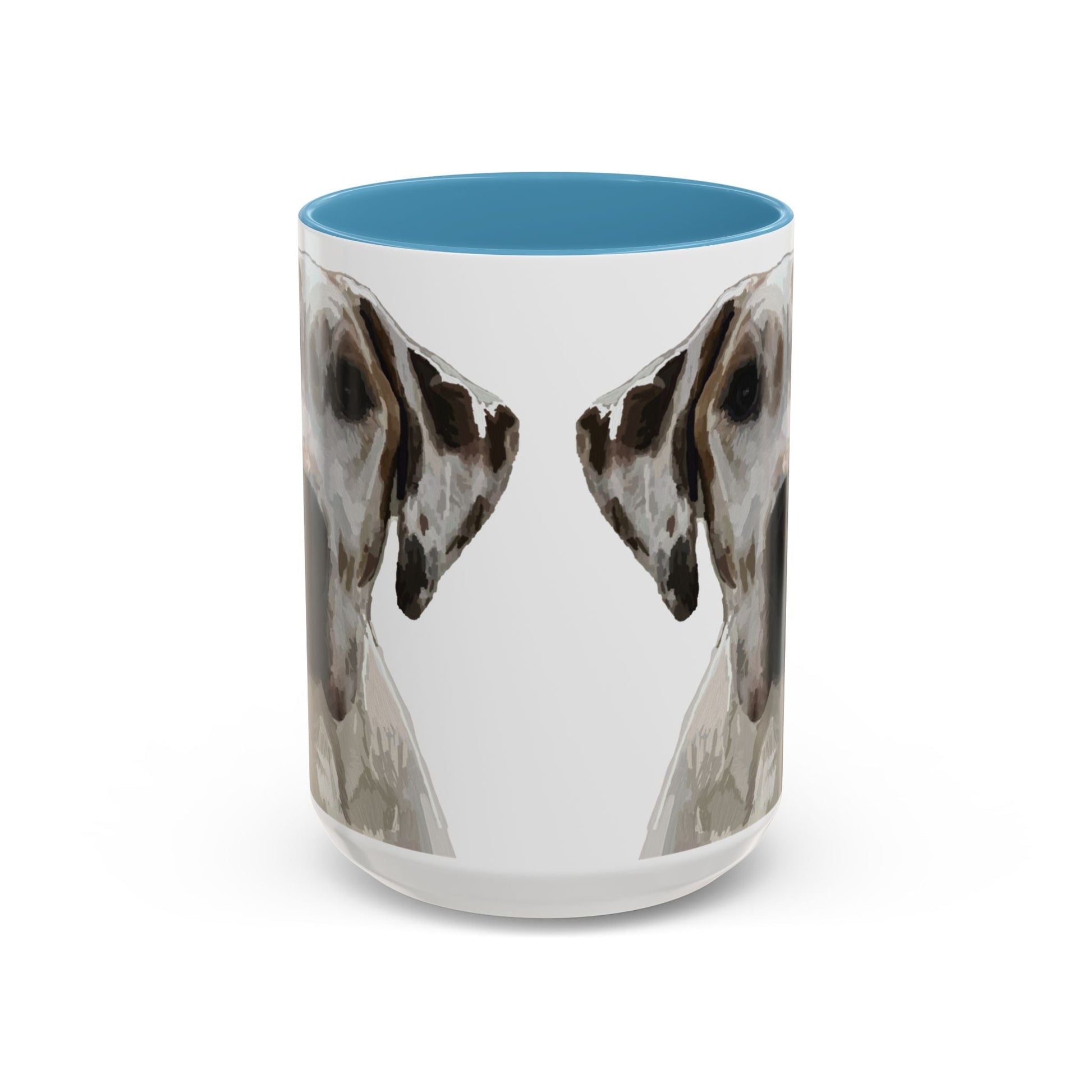 Great Dane Two Tone Ceramic Mug - 11 oz & 15 oz - Blue Cava