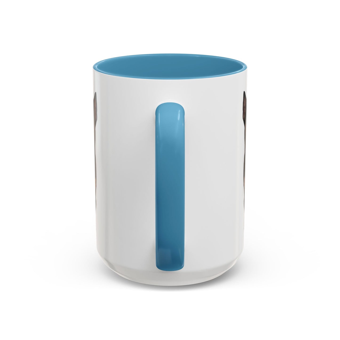 Miniature Pincher Two Tone Ceramic Mug - 11 oz. & 15 oz. - Blue Cava