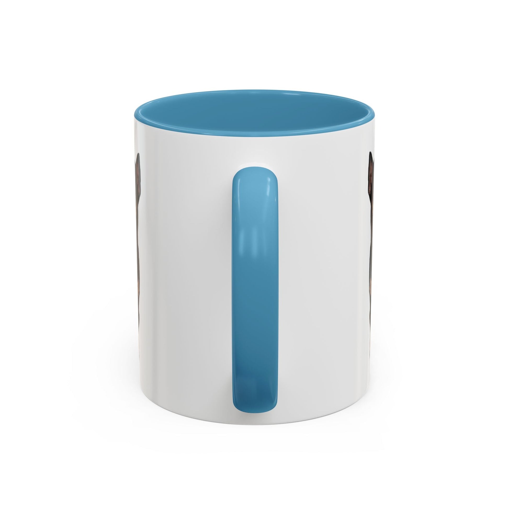 Miniature Pincher Two Tone Ceramic Mug - 11 oz. & 15 oz. - Blue Cava
