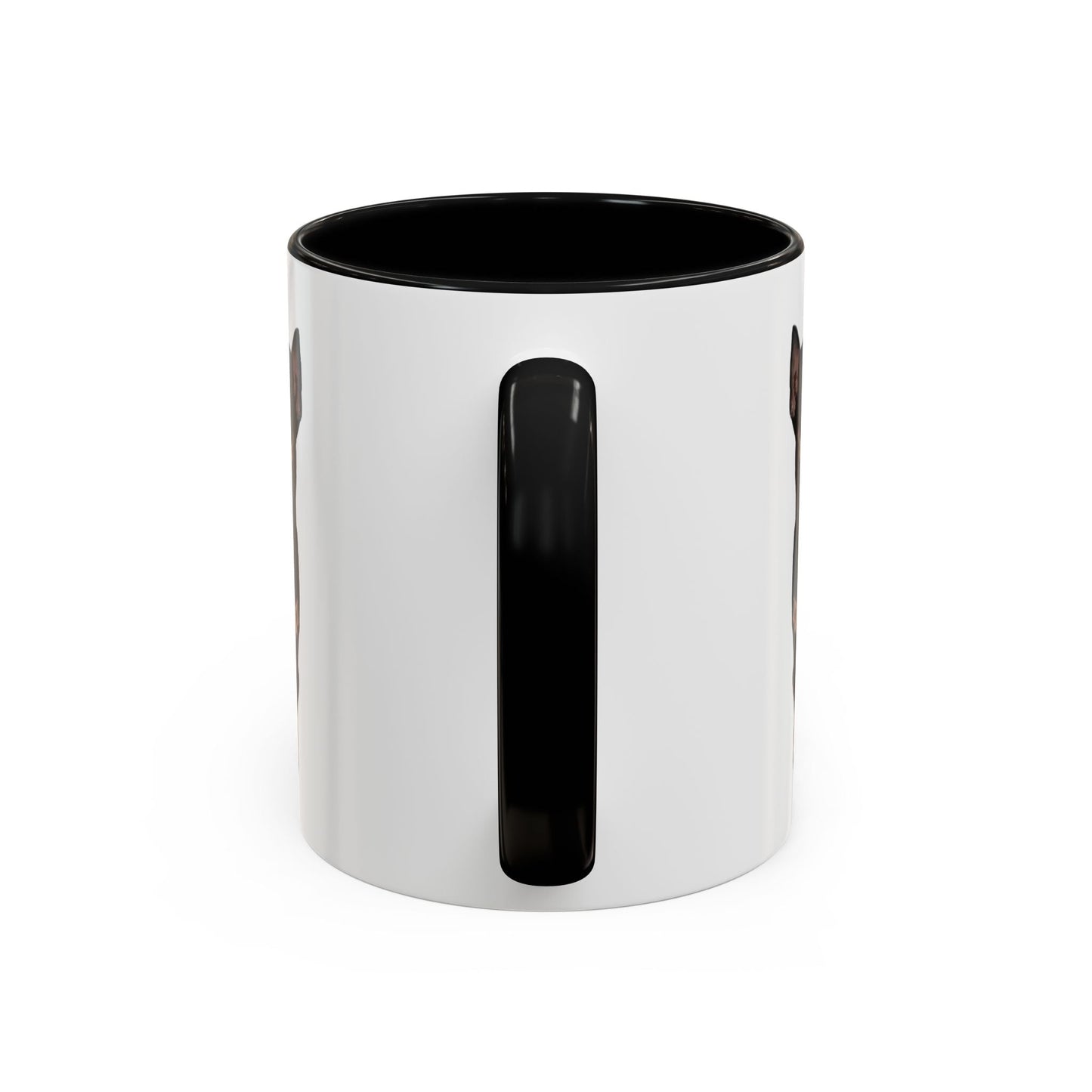 Miniature Pincher Two Tone Ceramic Mug - 11 oz. & 15 oz. - Blue Cava
