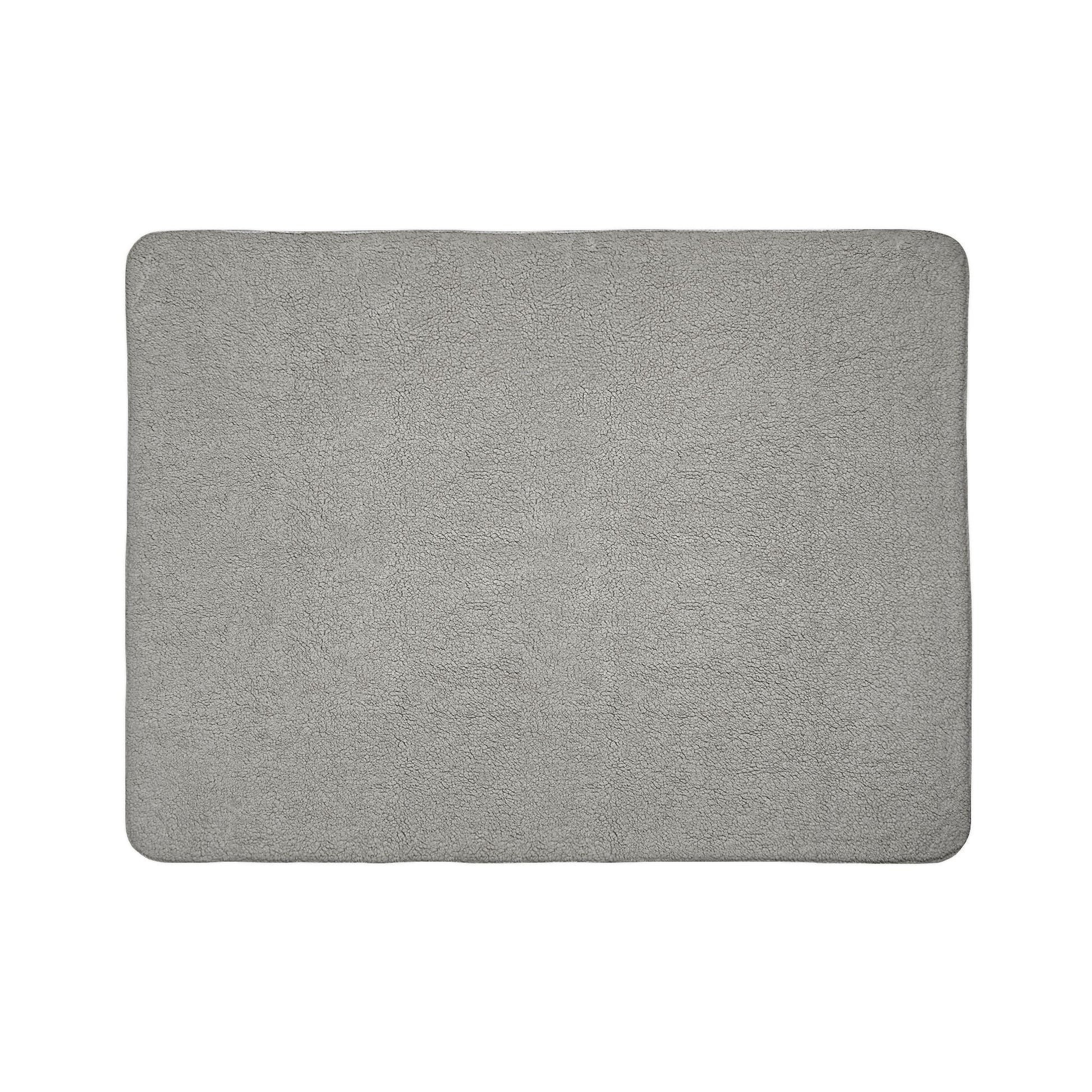 Nutcracker Fleece Sherpa Throw Blanket - Blue Cava