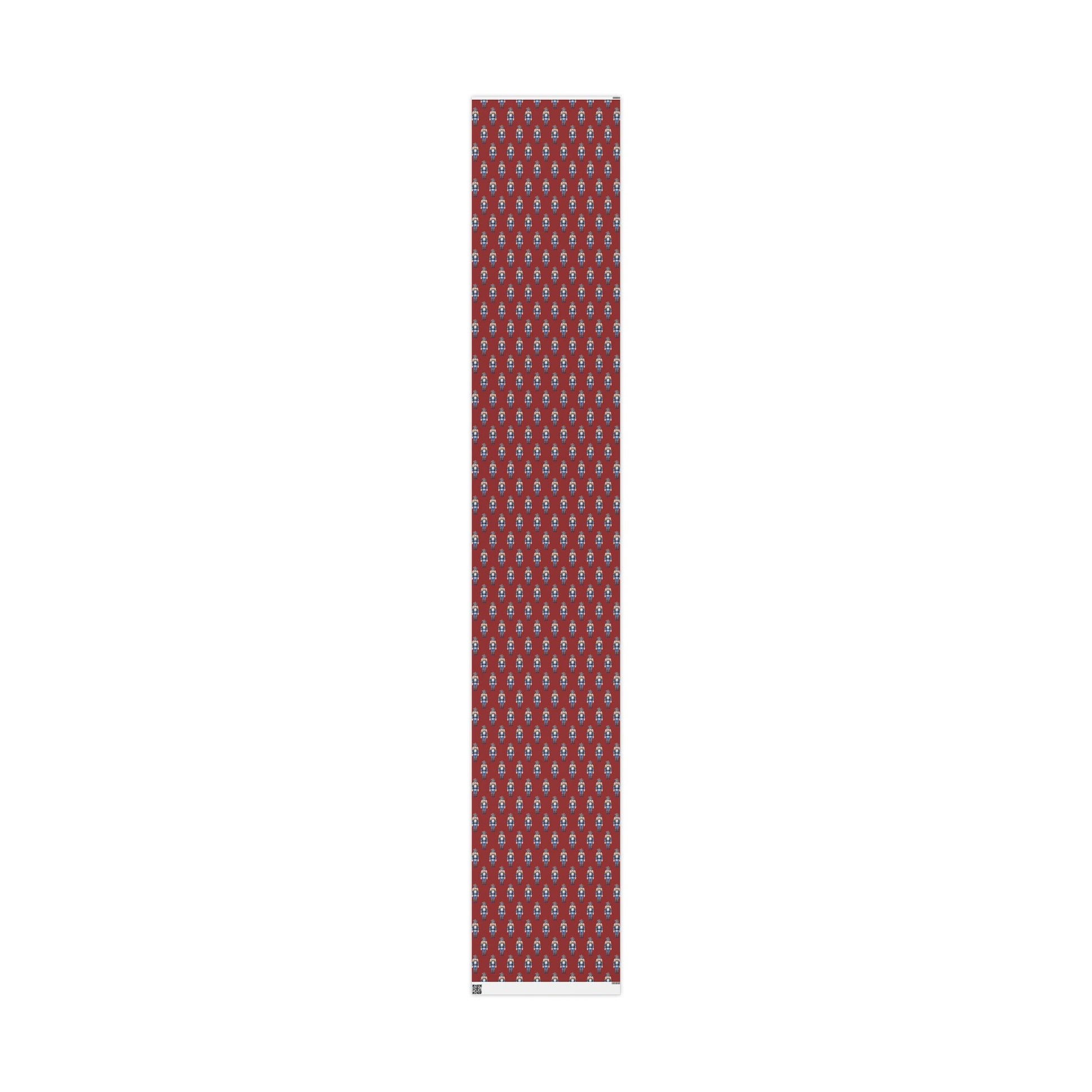 Nutcracker Wrapping Paper – Fun Gift Wrap, Christmas, - Blue Cava