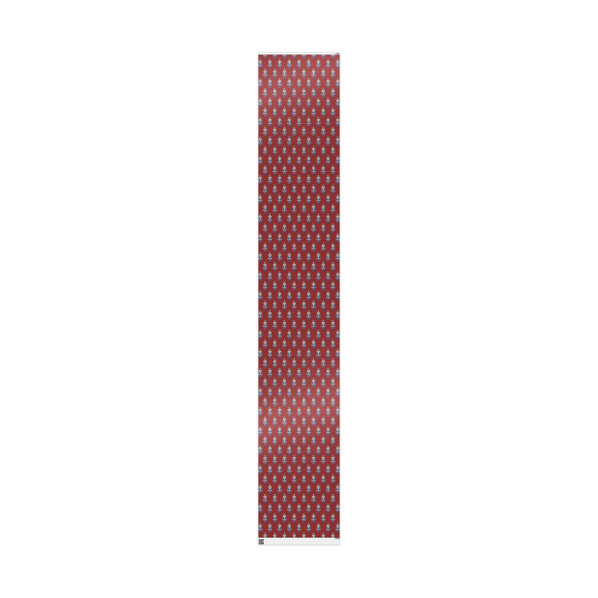 Nutcracker Wrapping Paper – Fun Gift Wrap, Christmas, - Blue Cava